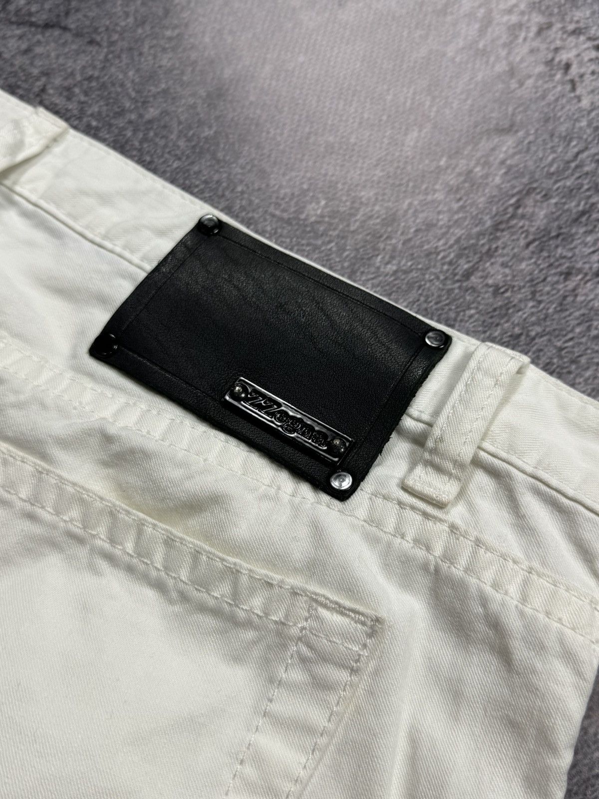 Ermenegildo Zegna Zegna White Denim-Style Trousers Size US 36 / EU 52 - 10 Thumbnail