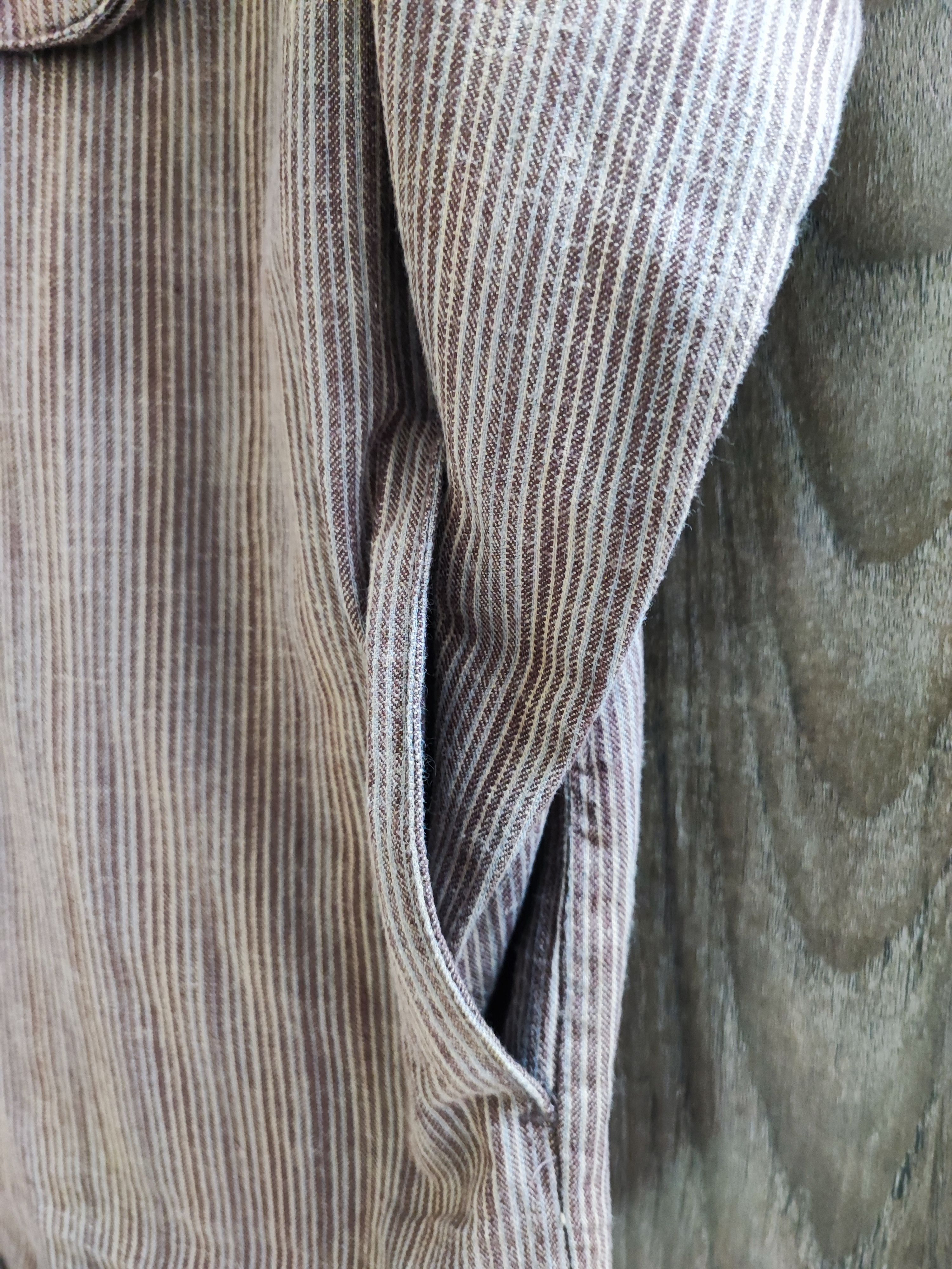 Kansai Yamamoto Rare design Kansai jeans Zipper Shirt by Kansai Yamamoto Size US M / EU 48-50 / 2 - 9 Thumbnail