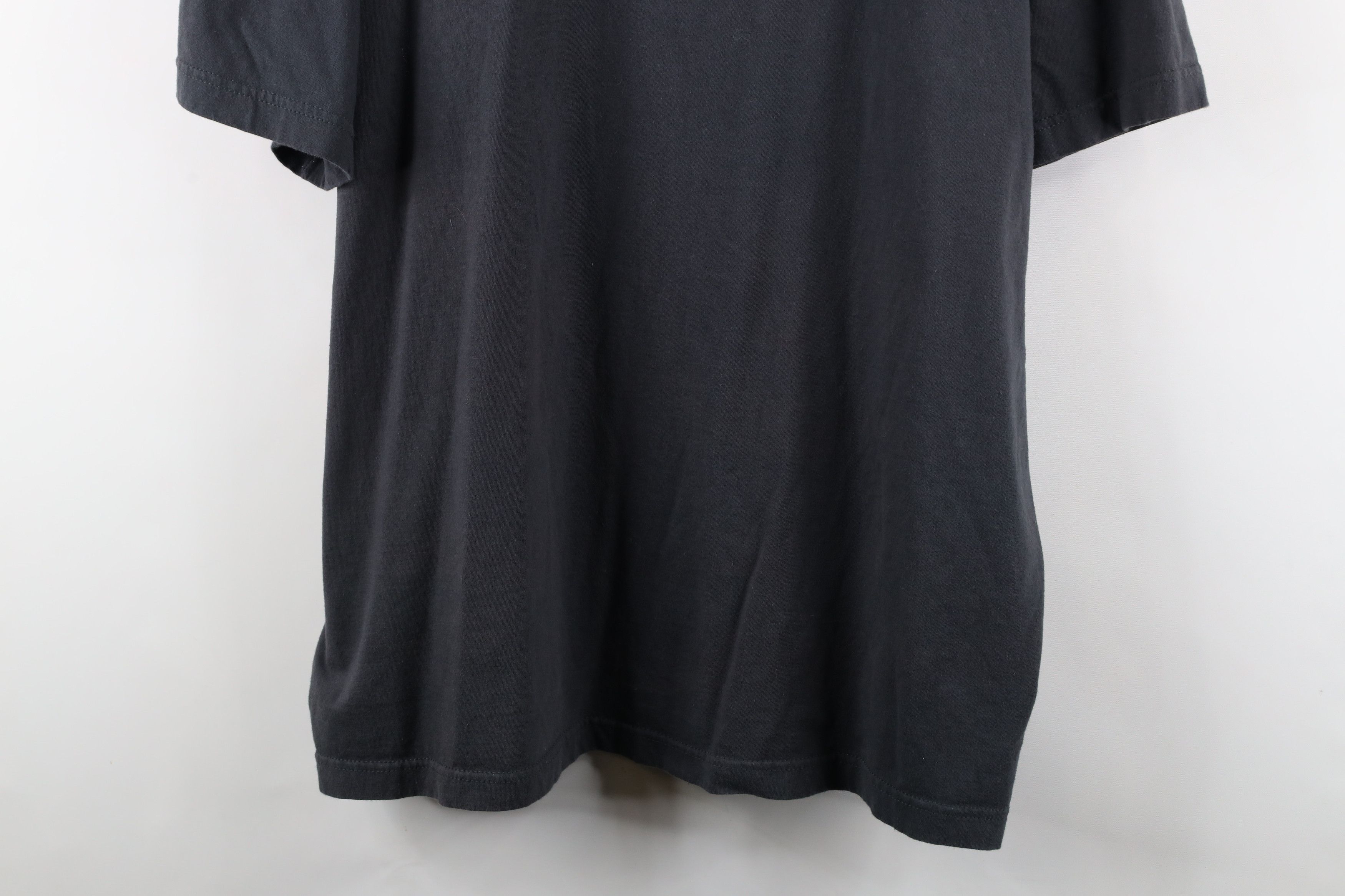 Nike × Vintage Vintage Nike Travis Scott Mini Swoosh T-Shirt Charcoal Gray Size US XXL / EU 58 / 5 - 3 Thumbnail