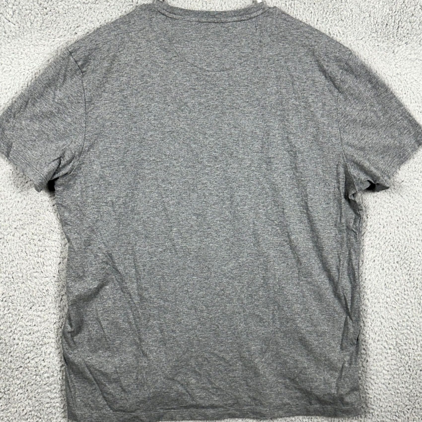 Calvin Klein Calvin Klein Short Sleeve Tee Mens XL Gray Crew Neck Liquid Touch T-Shirt Casual Lightweight Breathable Cotton Shirts Solid Vintage: No Size US XL / EU 56 / 4 - 3 Thumbnail
