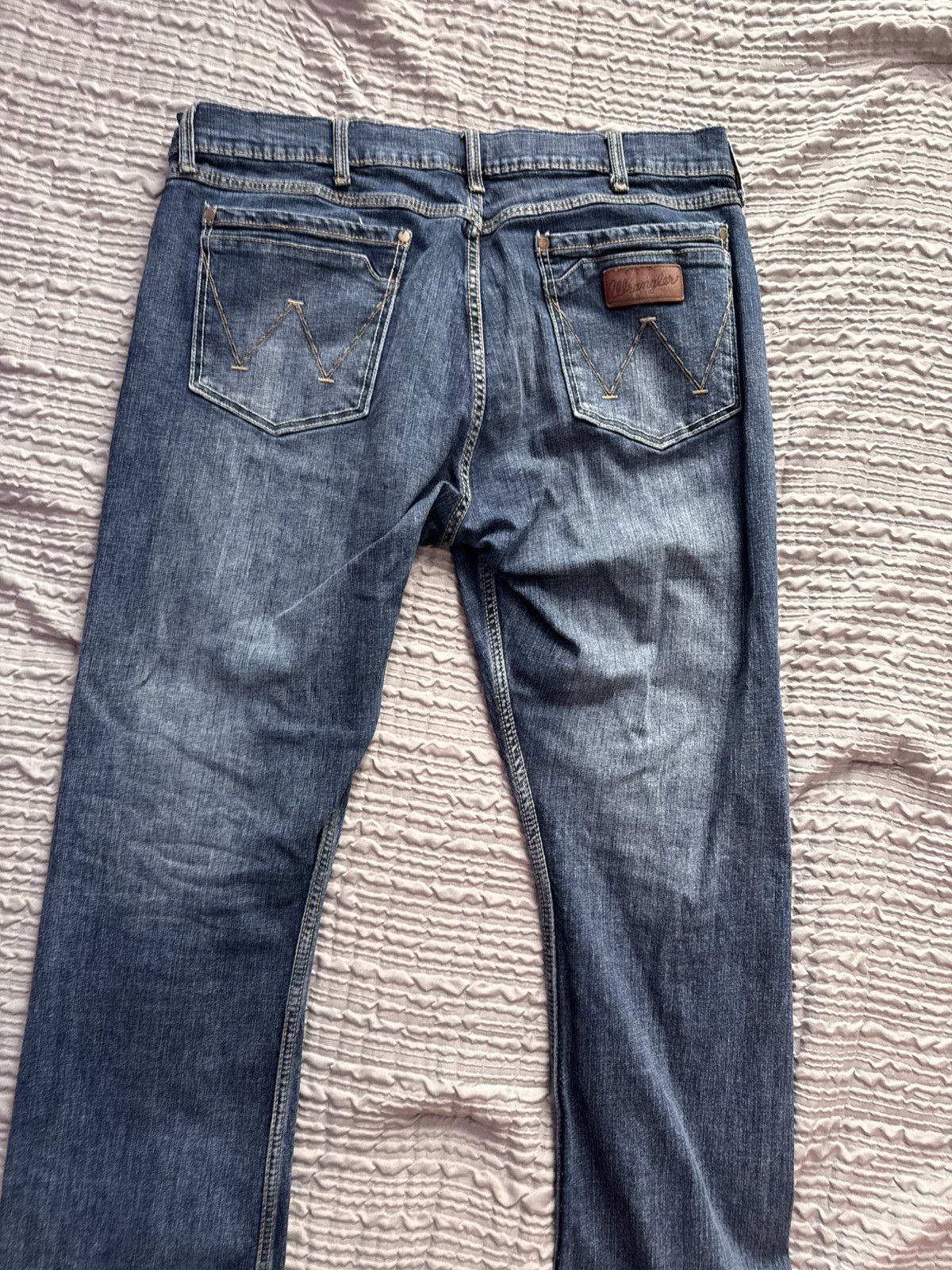 Vintage × Wrangler Wrangler Denim Jeans Size US 38 / EU 54 - 3 Thumbnail