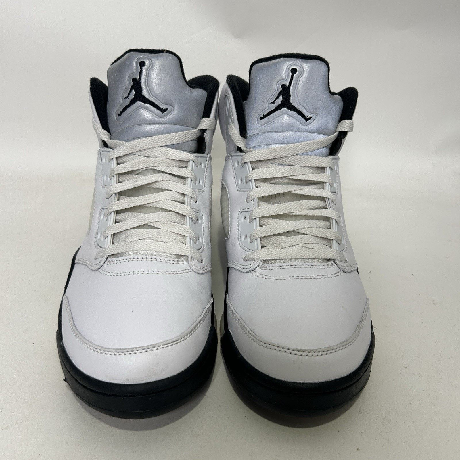 Jordan Brand Nike Air Jordan 5 Retro OG “Reverse Metallic/White Black” Size US 11.5 / EU 44-45 - 2 Thumbnail