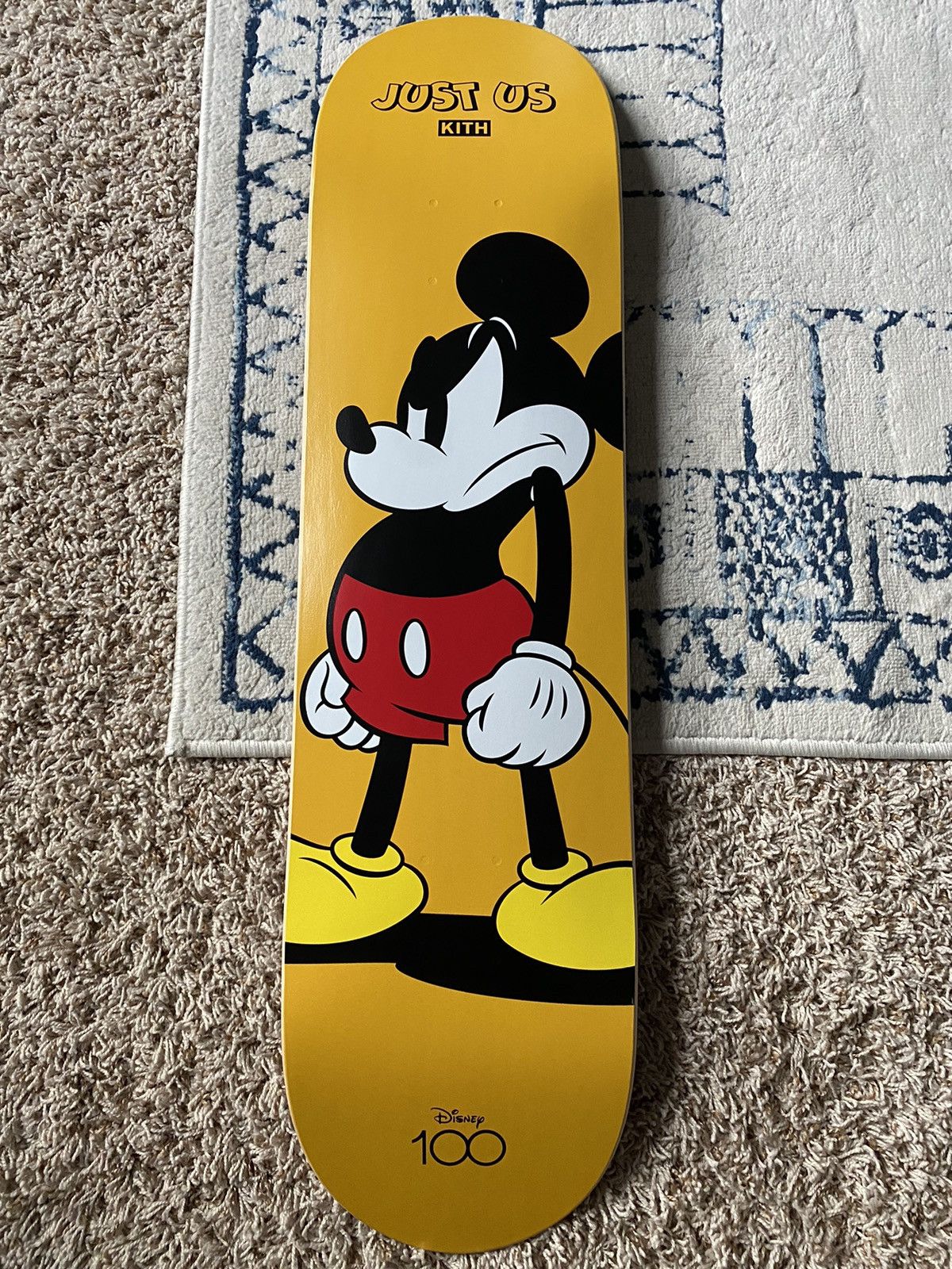 Kith Disney | Kith for Mickey & Friends Mad Mickey Skate Deck | Grailed