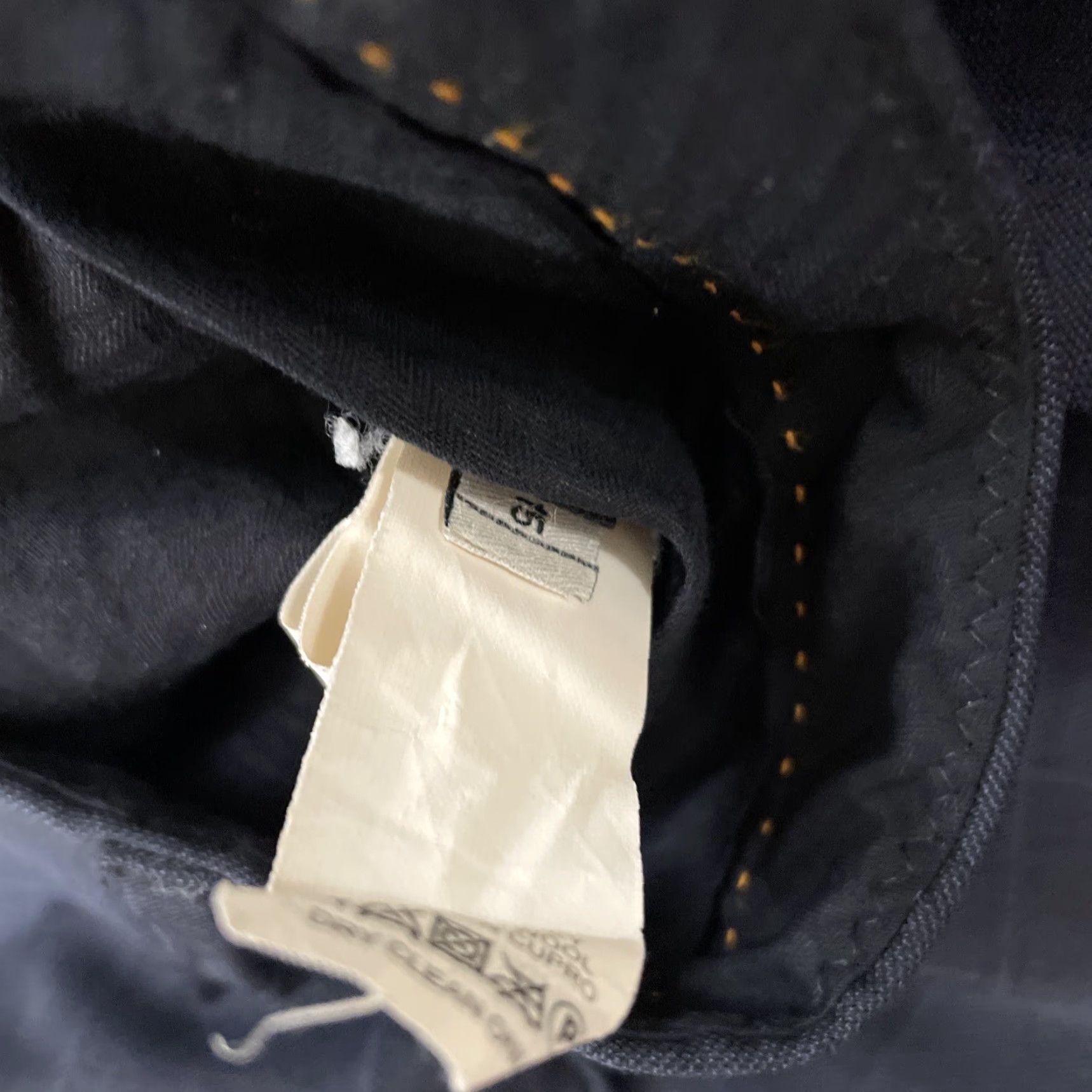 Vintage JACK SPADE Wool Pants Men 39 Blue Gray Plaid Preppy Dress Slacks Trousers 38x31 Pants Size US 39 - 6 Thumbnail