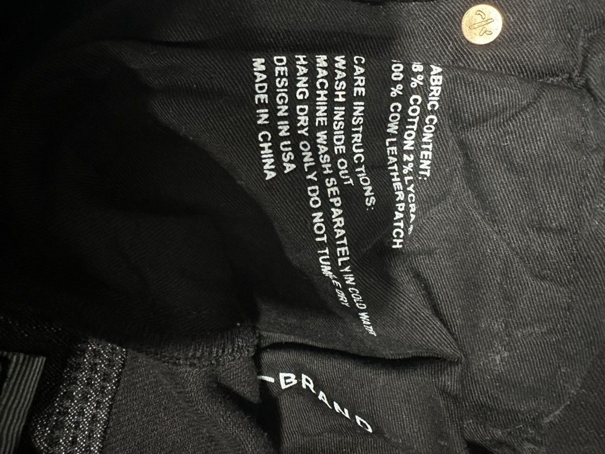 Purple Brand PURPLE BRAND P002 MID RISE WITH TAPERED LEG TAR CARGO PANT Size US 36 / EU 52 - 3 Thumbnail