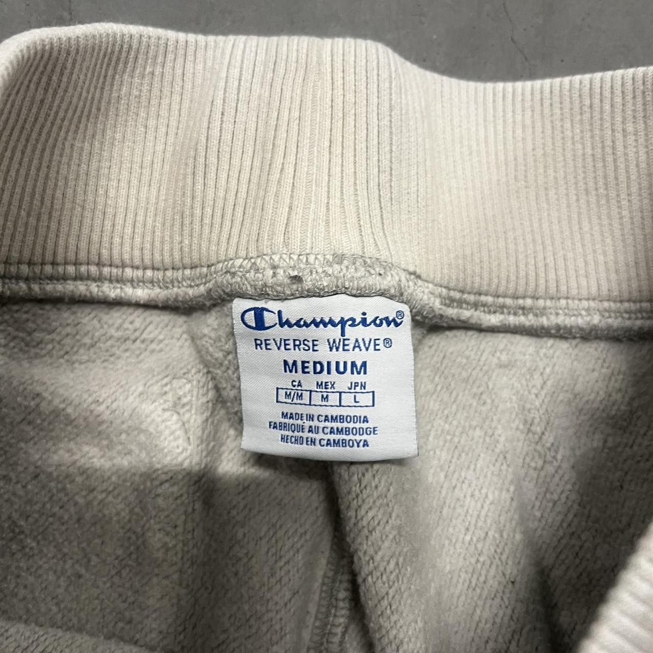 Champion × Vintage Vintage Y2K Champion Streetwear Grey Joggers Sweatpants! Size US 32 / EU 48 - 5 Thumbnail