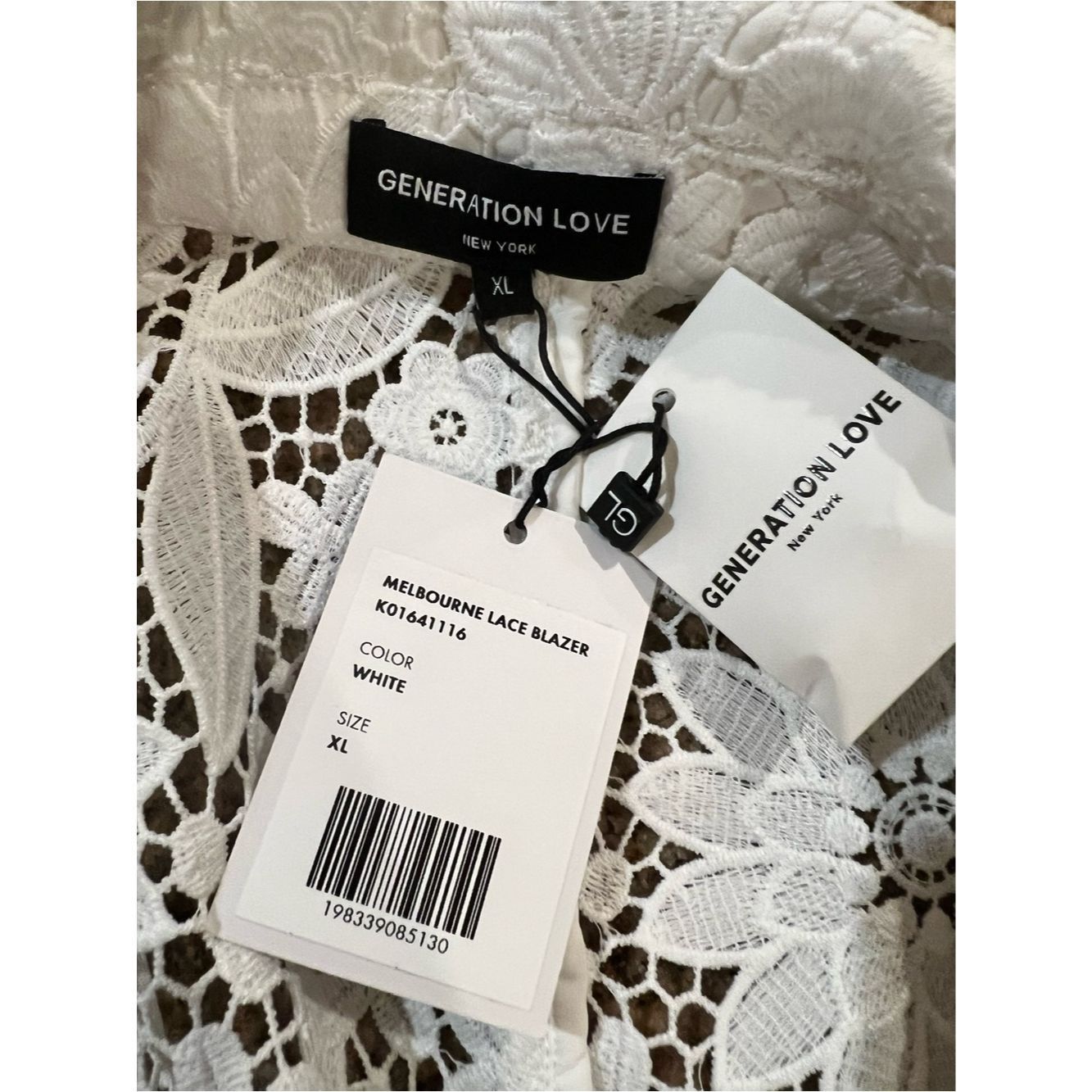 Generation Love Generation Love Melbourne Lace Blazer NWT White Size XL Sho Size XL / US 12-14 / IT 48-50 - 5 Thumbnail