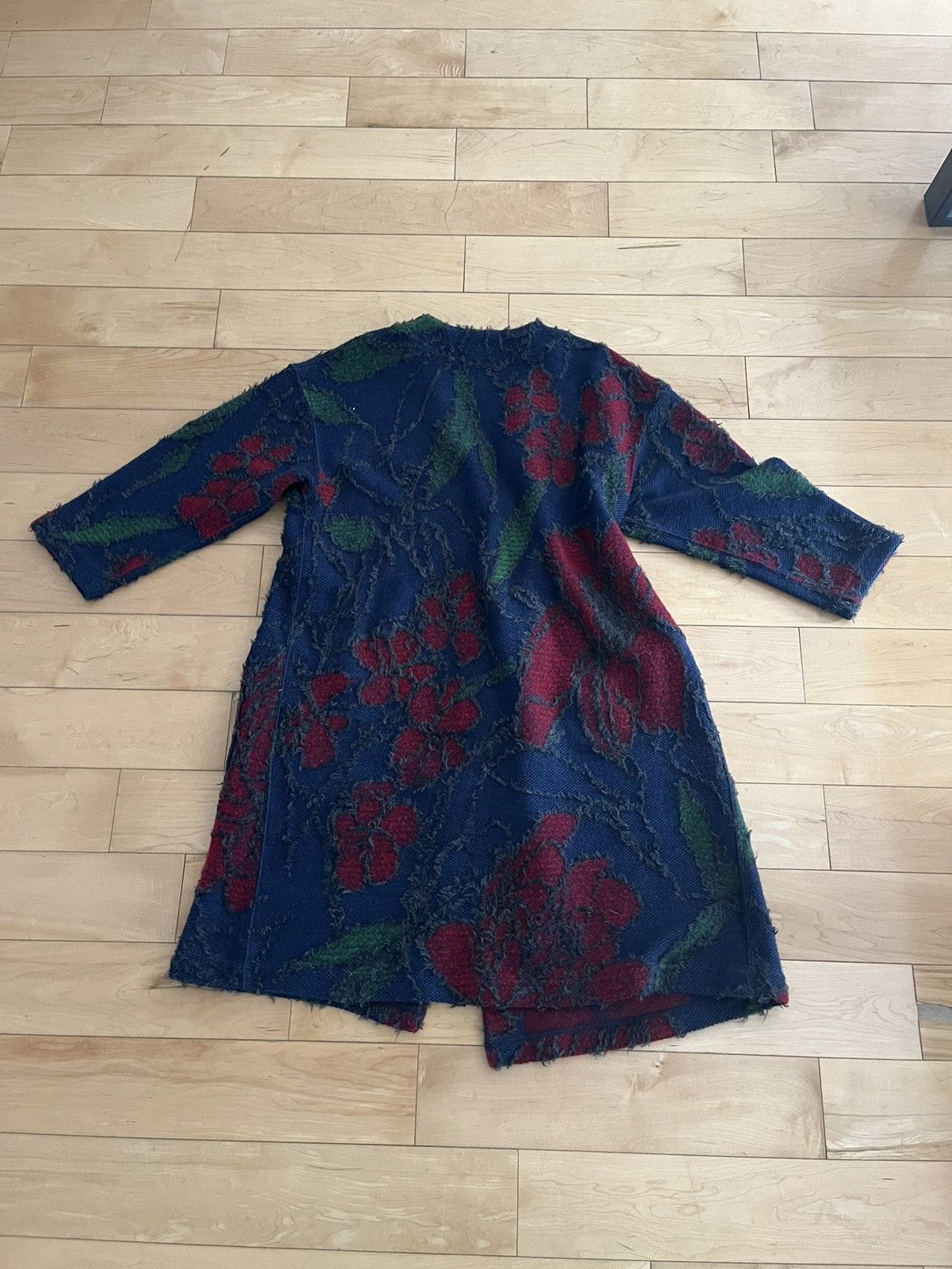 Engineered Garments Engineered Garment FW19 Runway Embroidered Belted Jacket Size XS / US 0-2 / IT 36-38 - 2 Thumbnail