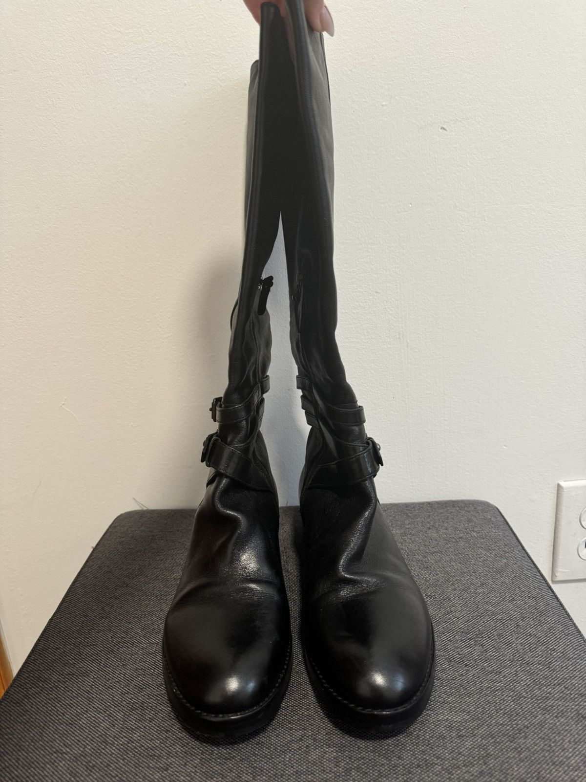 Vintage Via Spiga Leather knee high boots Size US 8.5 / IT 38.5 - 3 Thumbnail