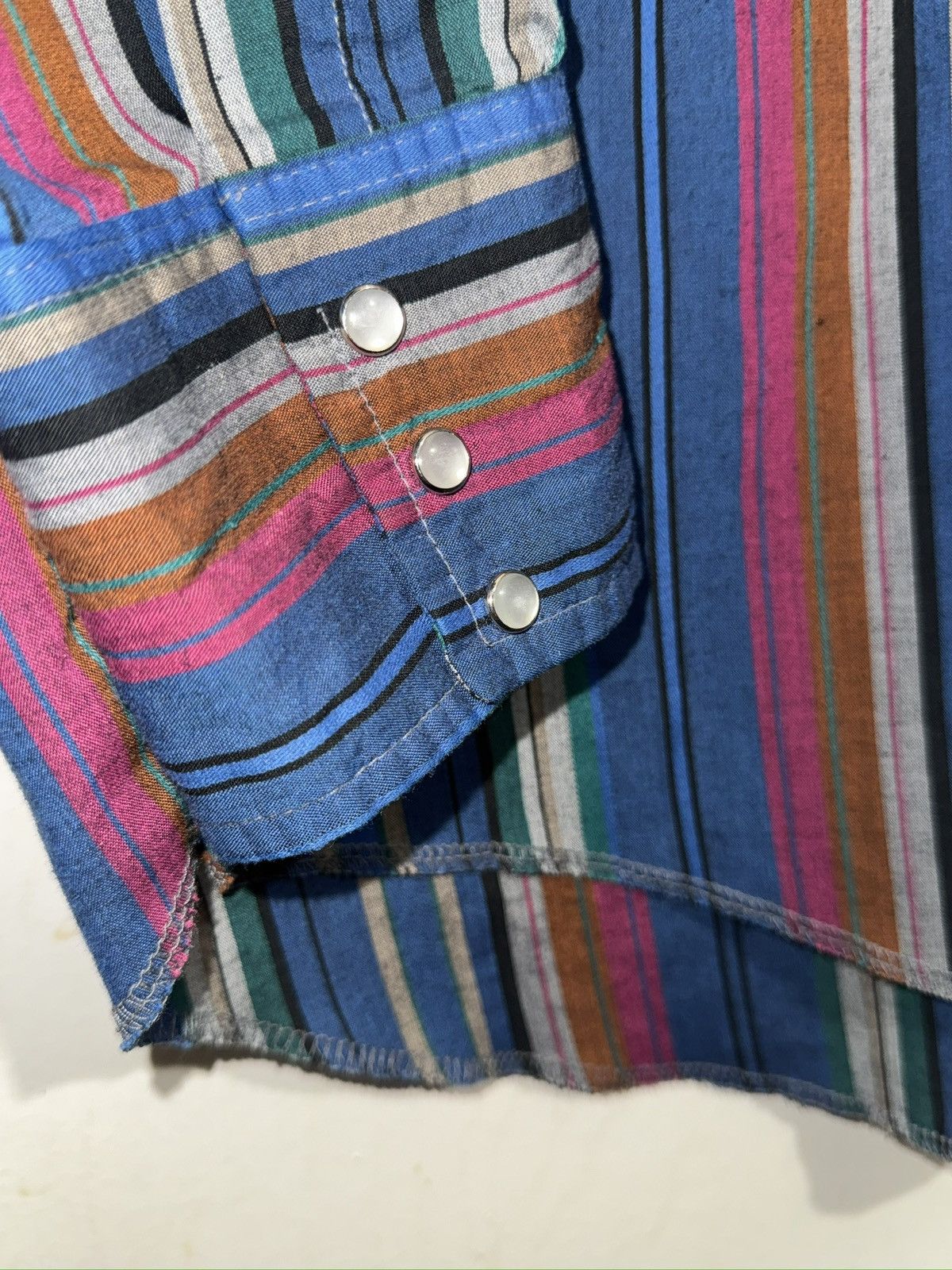 Wrangler Vintage Wrangler Brushpopper Cowboy Cut X-Long Tails . 18x37 Size US XL / EU 56 / 4 - 3 Thumbnail