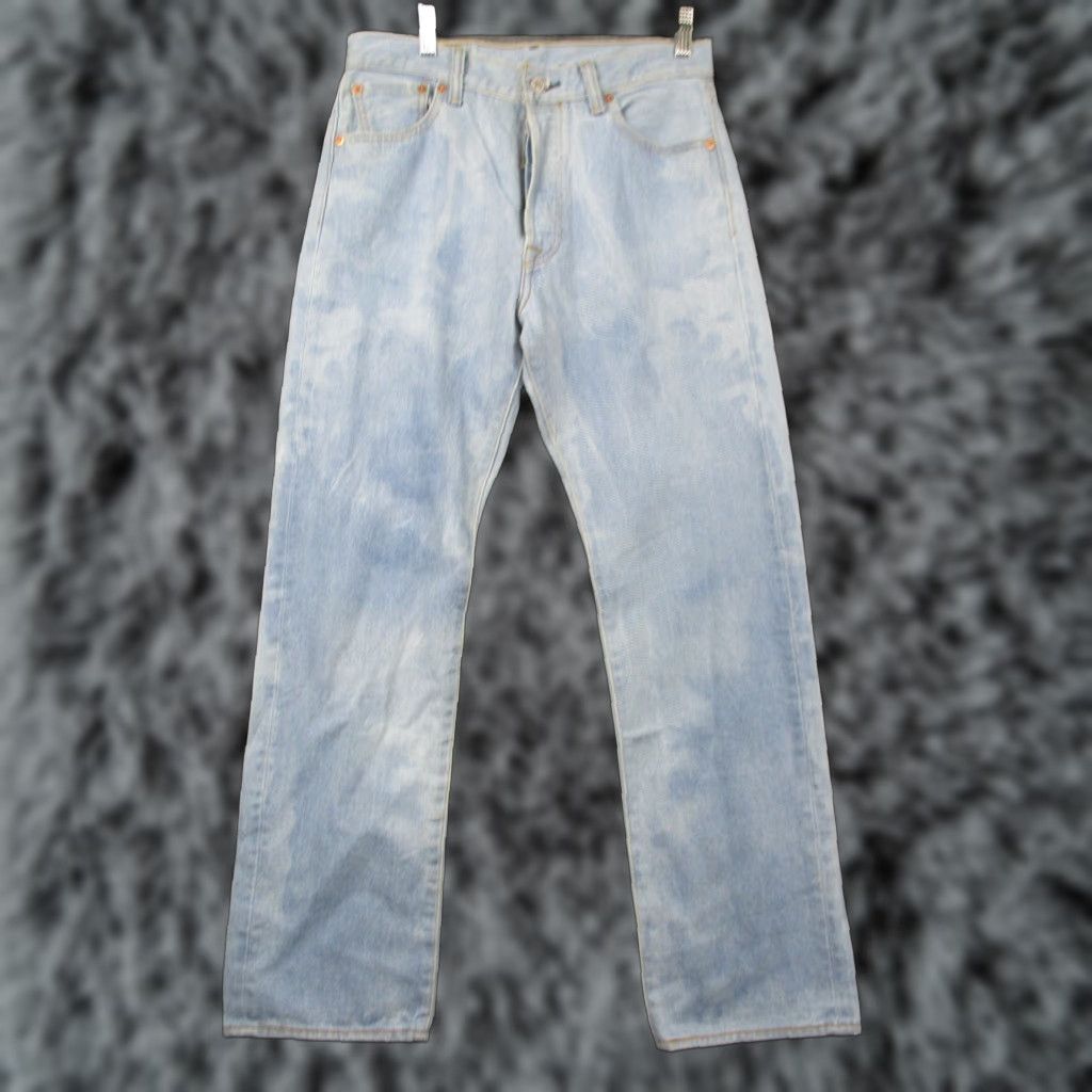 Levi's Levi's 501xx Button Fly Jeans 31x30 Men Straight Medium Wash Blue Denim Classic Fit Vintage No (adjusted order) Size US 30 / EU 46 - 1 Thumbnail
