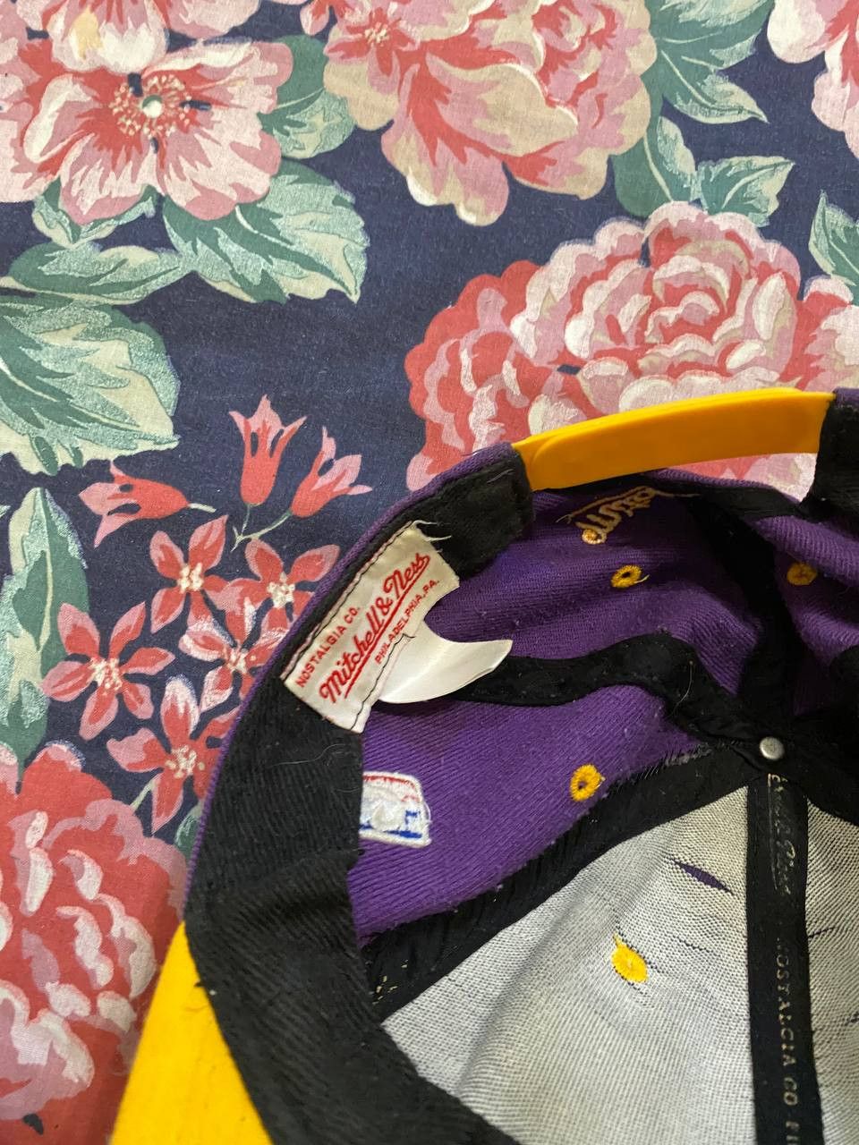 Mitchell & Ness Hats Vintage Mitchell & Ness big logo Lakers Cap Y2K Size ONE SIZE - 3 Thumbnail