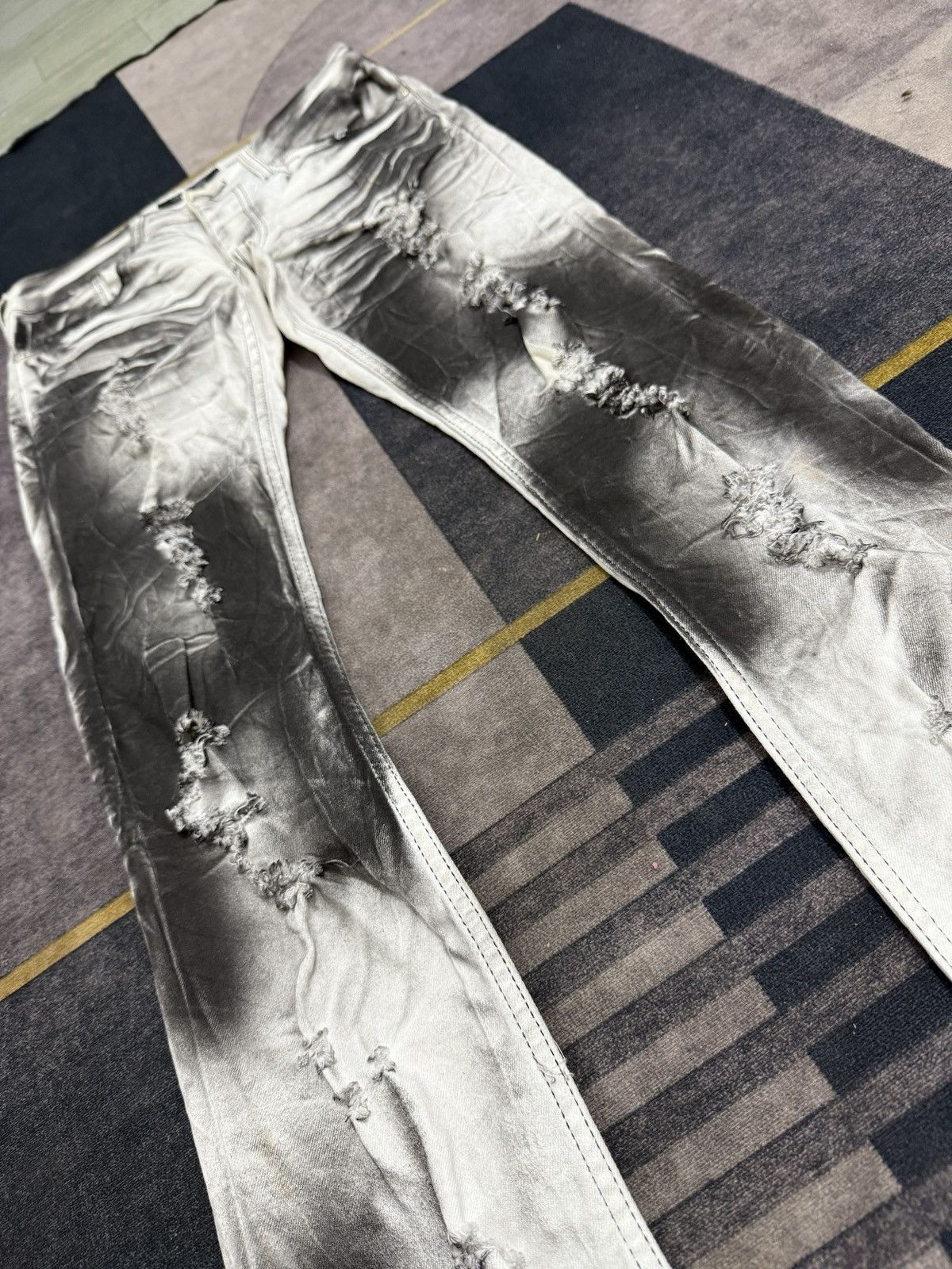 If Six Was Nine KING LIFE TORNADO IFSIX STYLE DENIM PANTS Size US 32 / EU 48 - 6 Thumbnail