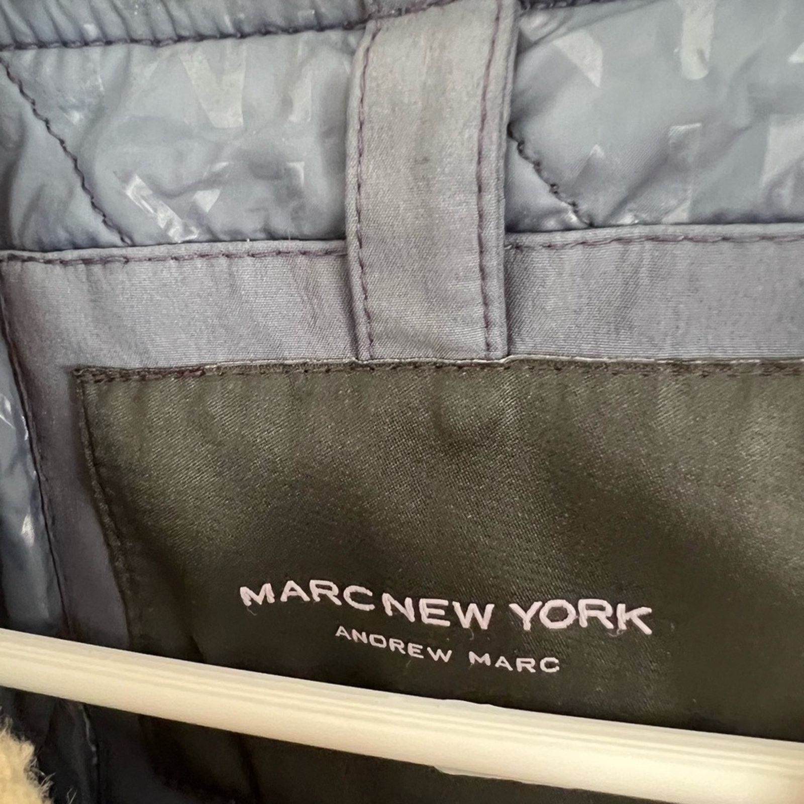 Andrew Marc Andrew Marc Yarmouth Micro Sheen Parka Jacket Sherpa LARGE Size US L / EU 52-54 / 3 - 9 Thumbnail