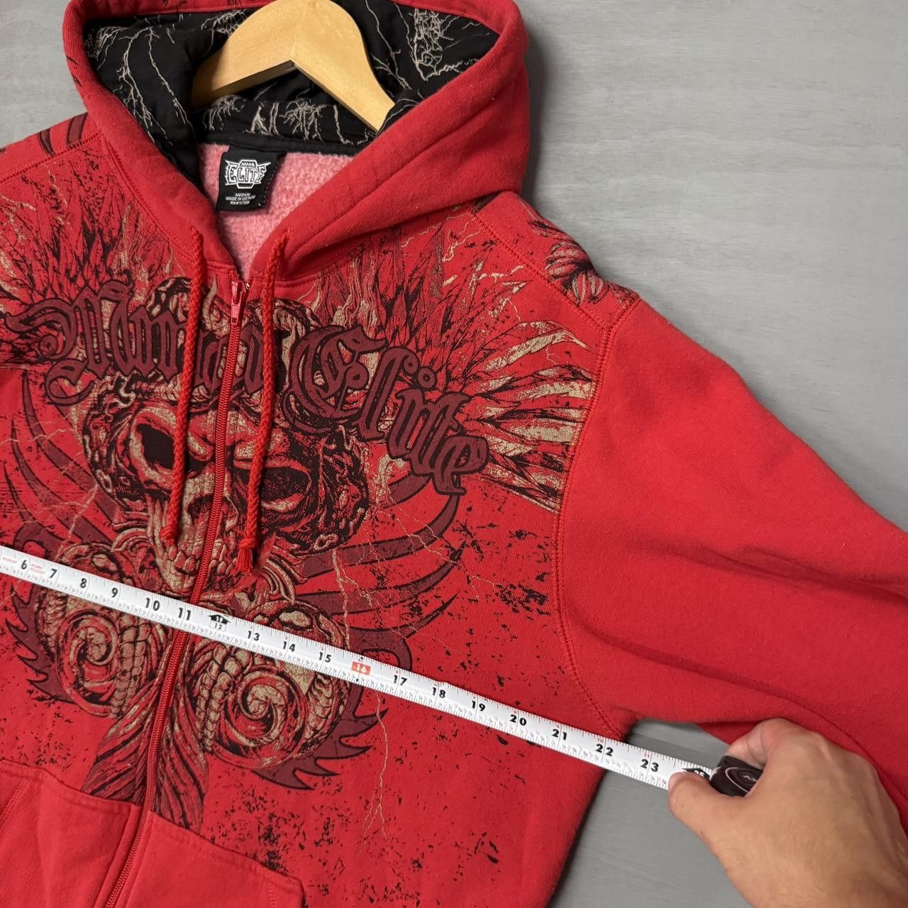 Tapout MMA Elite Tapout Affliction Style Zip Up Hoodie Medium Size US M / EU 48-50 / 2 - 7 Thumbnail