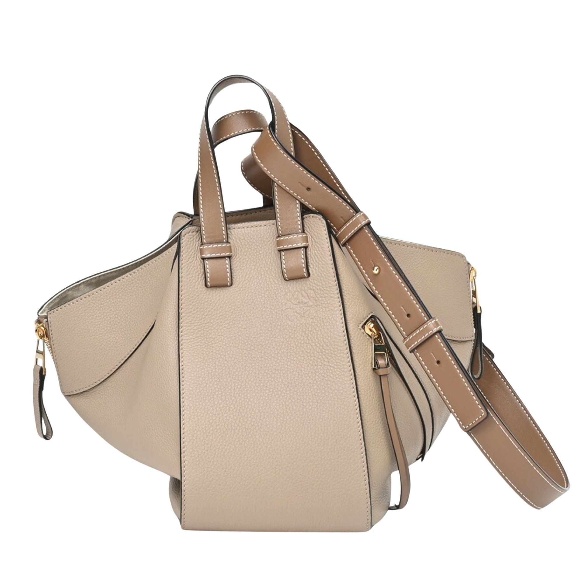 image of Loewe Hammock Shopper in Beige, Women's
