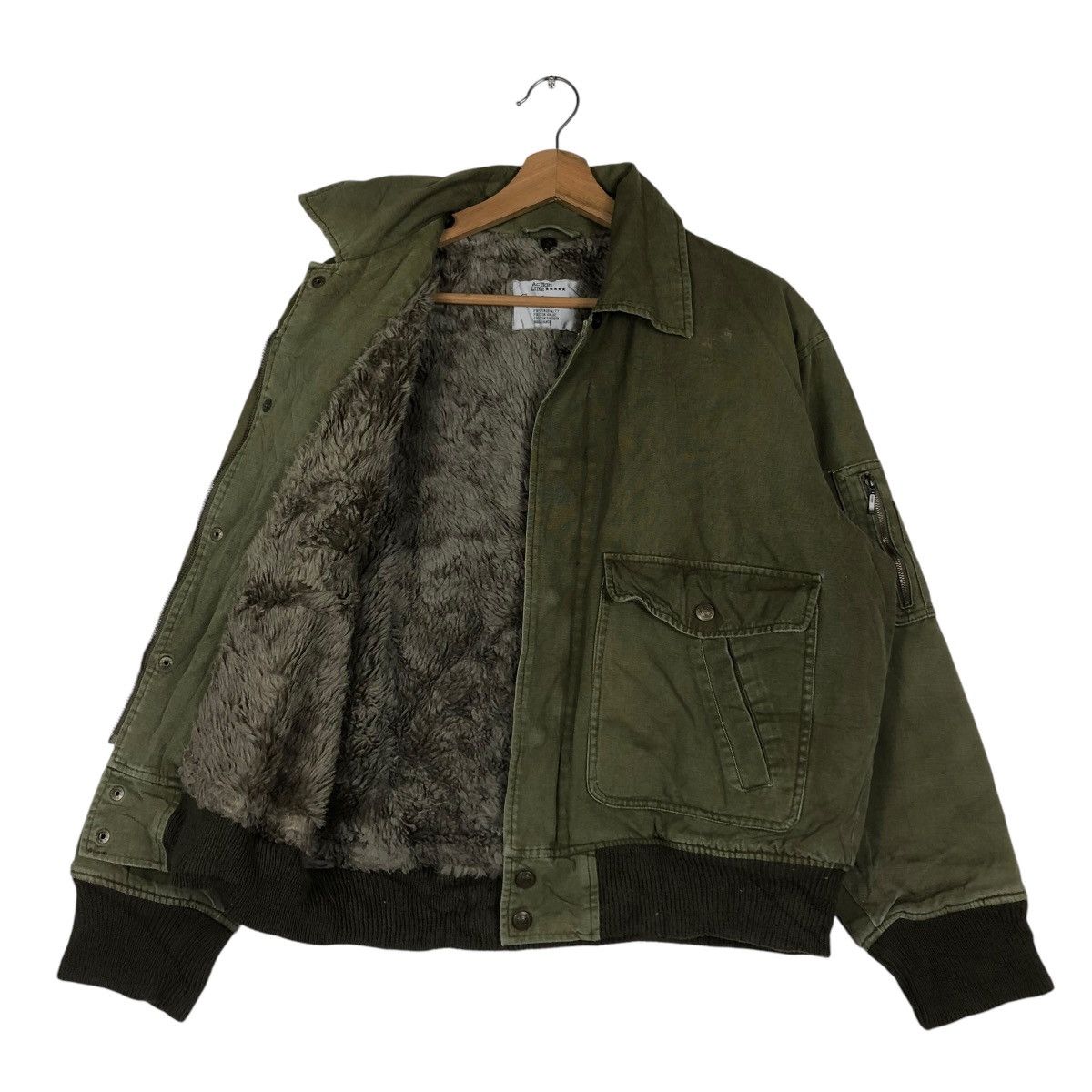 Japanese Brand 🔥VINTAGE BIKER BOMBER JACKET BIG POCKETS SPOKEMAN Size US M / EU 48-50 / 2 - 13 Thumbnail