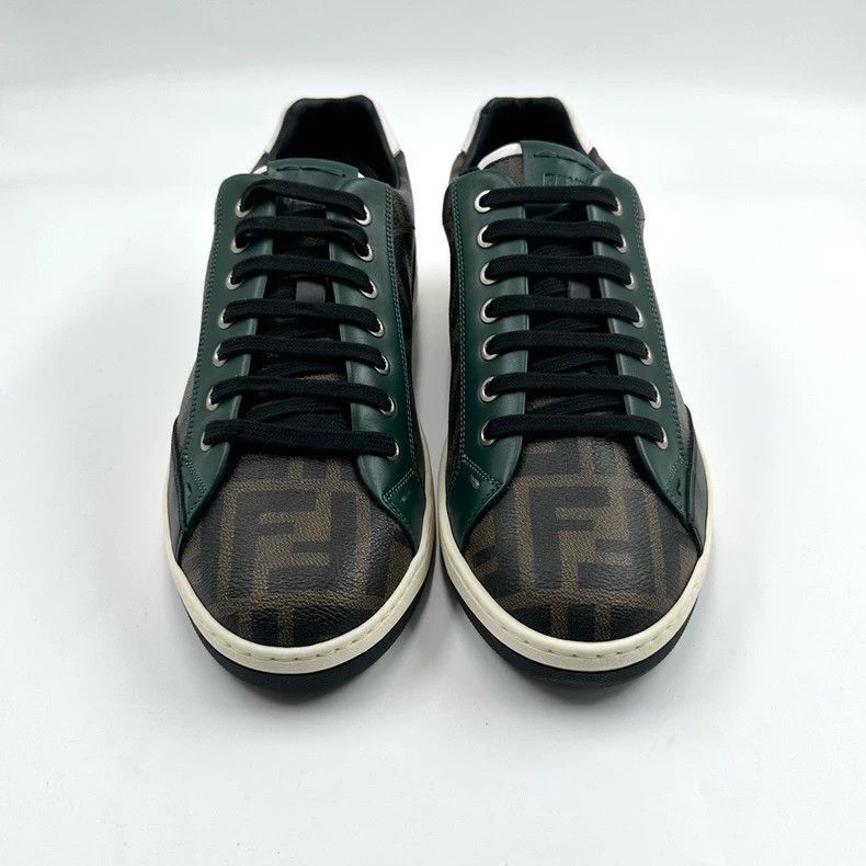 Fendi Fendi Colorful Logo LaceUp Sneakers Size US 9.5 / EU 42-43 - 3 Thumbnail