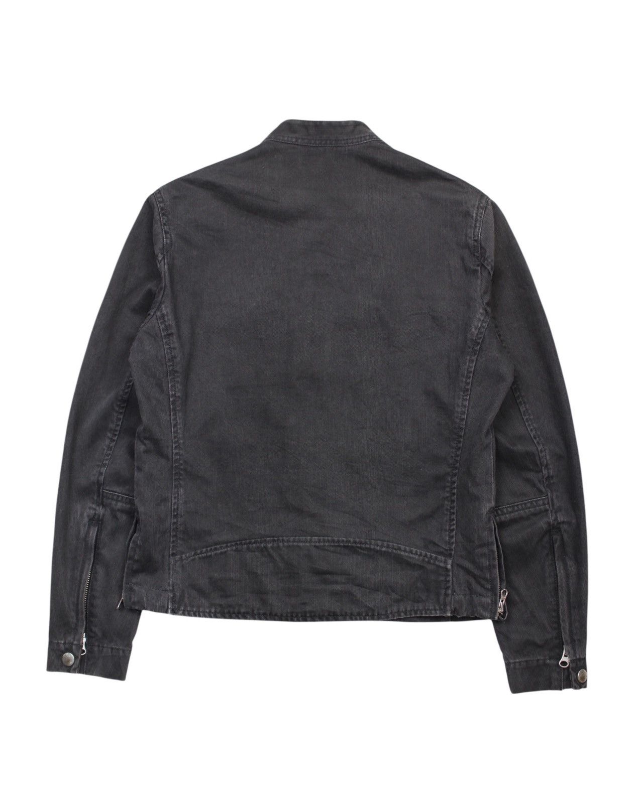 Japanese Brand 2010S BEAUTY & YOUTH BLUE LABEL MIDNIGHT RUSH BIKER JACKET Size US S / EU 44-46 / 1 - 2 Thumbnail
