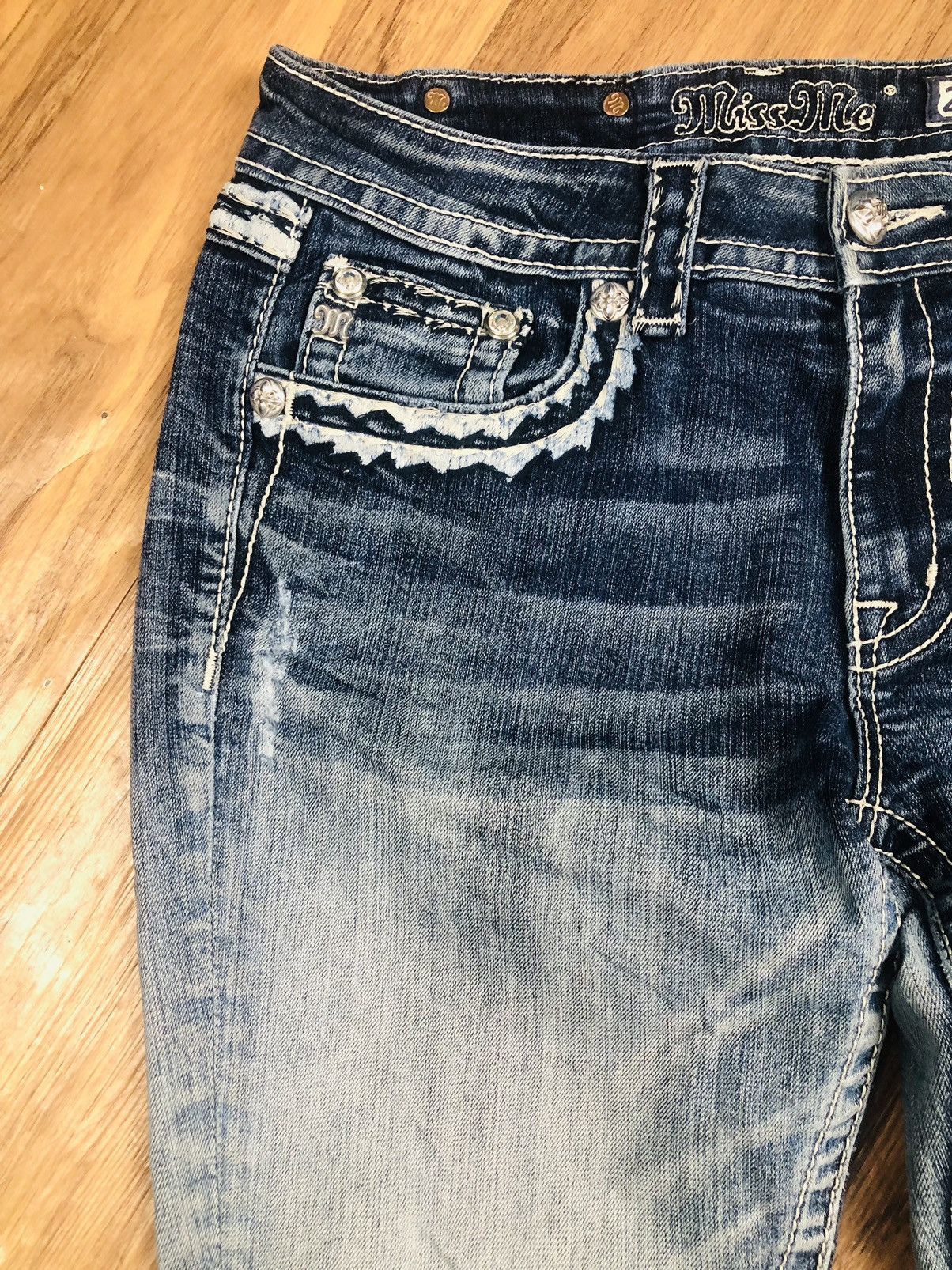 Miss Me MissMe Usa designer Jeans (37) Size 27" / US 4 / IT 40 - 5 Thumbnail