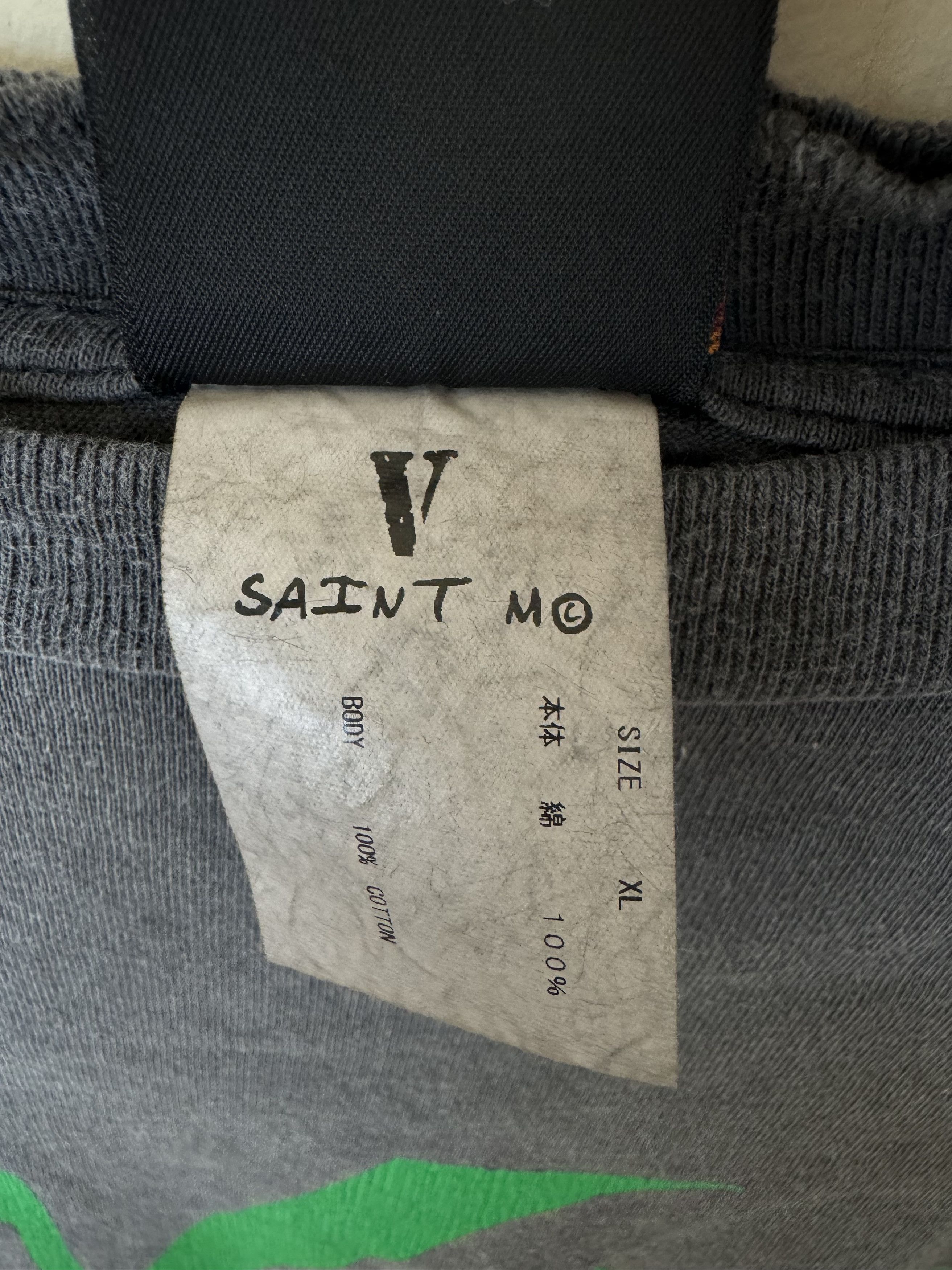 Saint Michael × Vlone Saint x Vlone Heaven Or Hell Longsleeve Size US XL / EU 56 / 4 - 13 Thumbnail