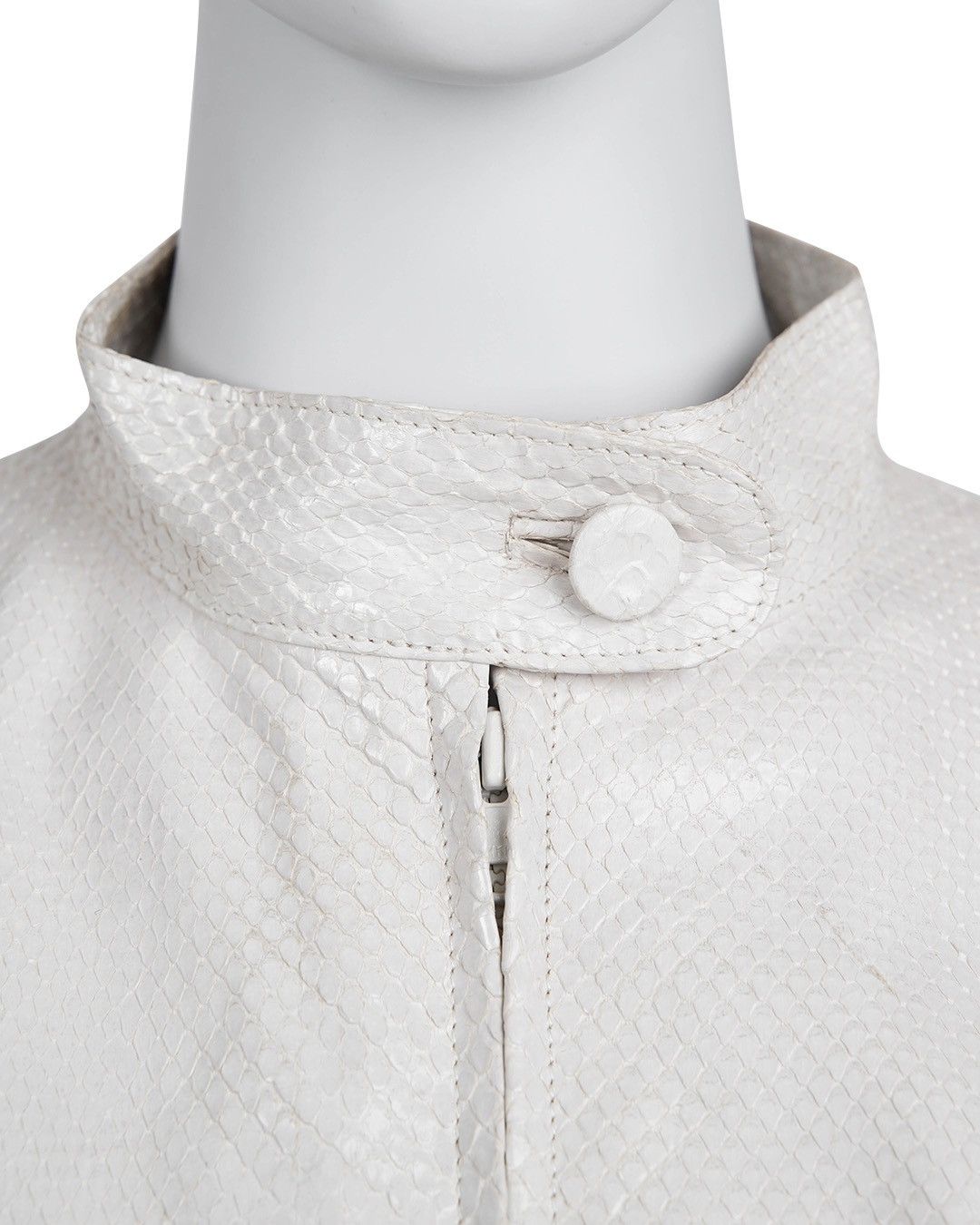Marni Marni White Leather Cropped Jacket Size M / US 6-8 / IT 42-44 - 7 Thumbnail