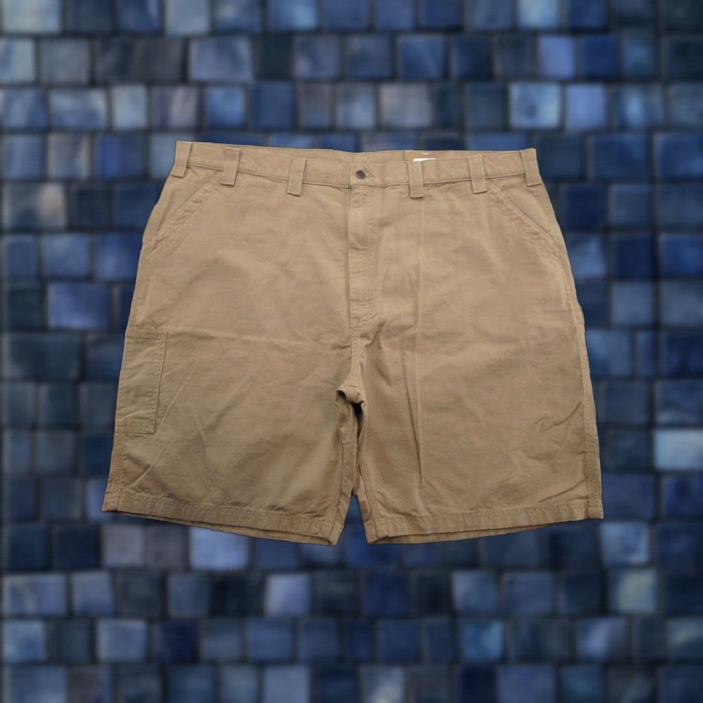 Carhartt Carhartt Original Fit Canvas Work Short Shorts Men’s 48 Brown Cargo 10 Inseam NEW B147 DKH Size US 32 / EU 48 - 1 Thumbnail
