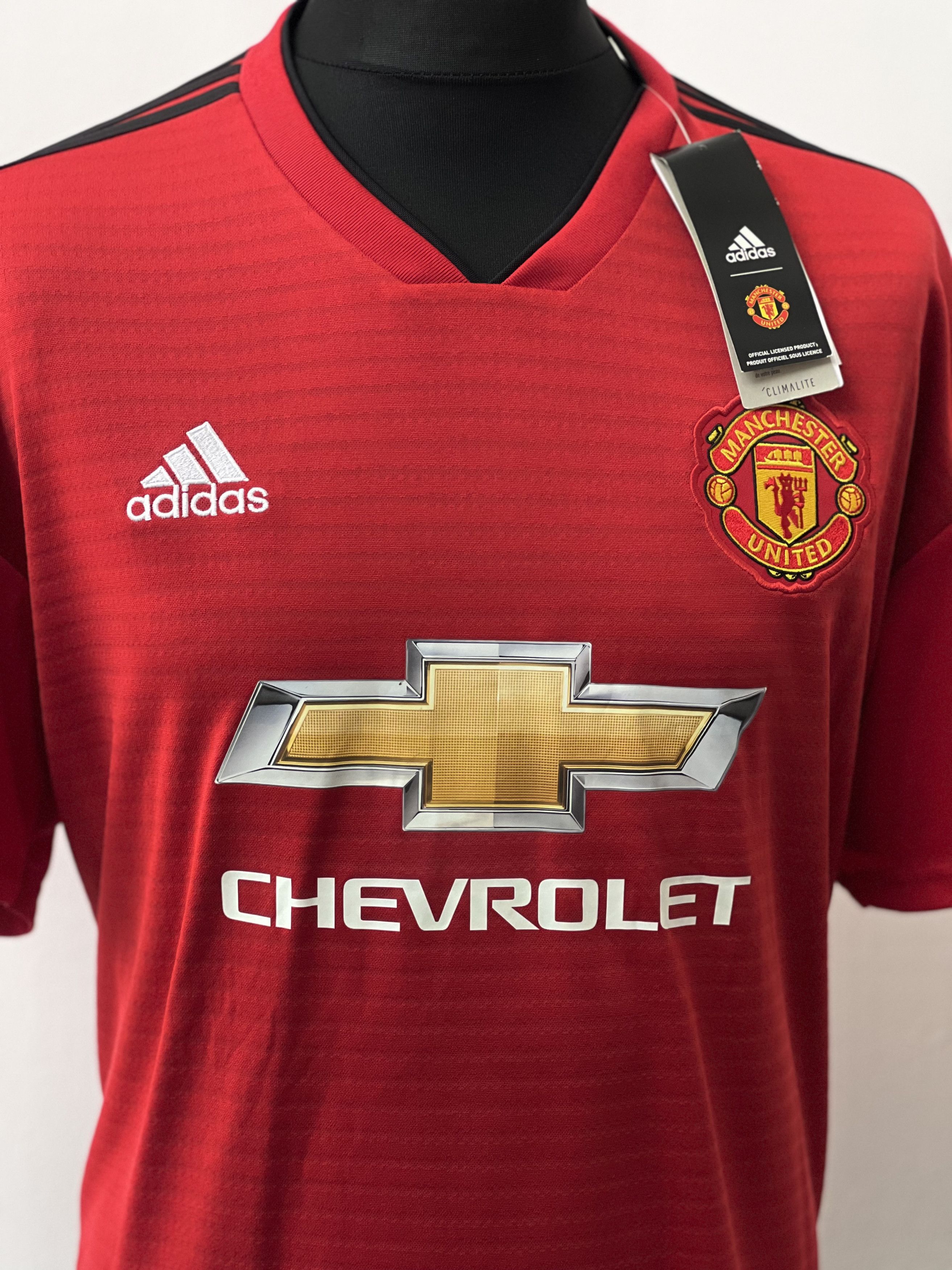 Adidas Adidas x Manchester `2018` t-shirt Size US XXL / EU 58 / 5 - 4 Thumbnail