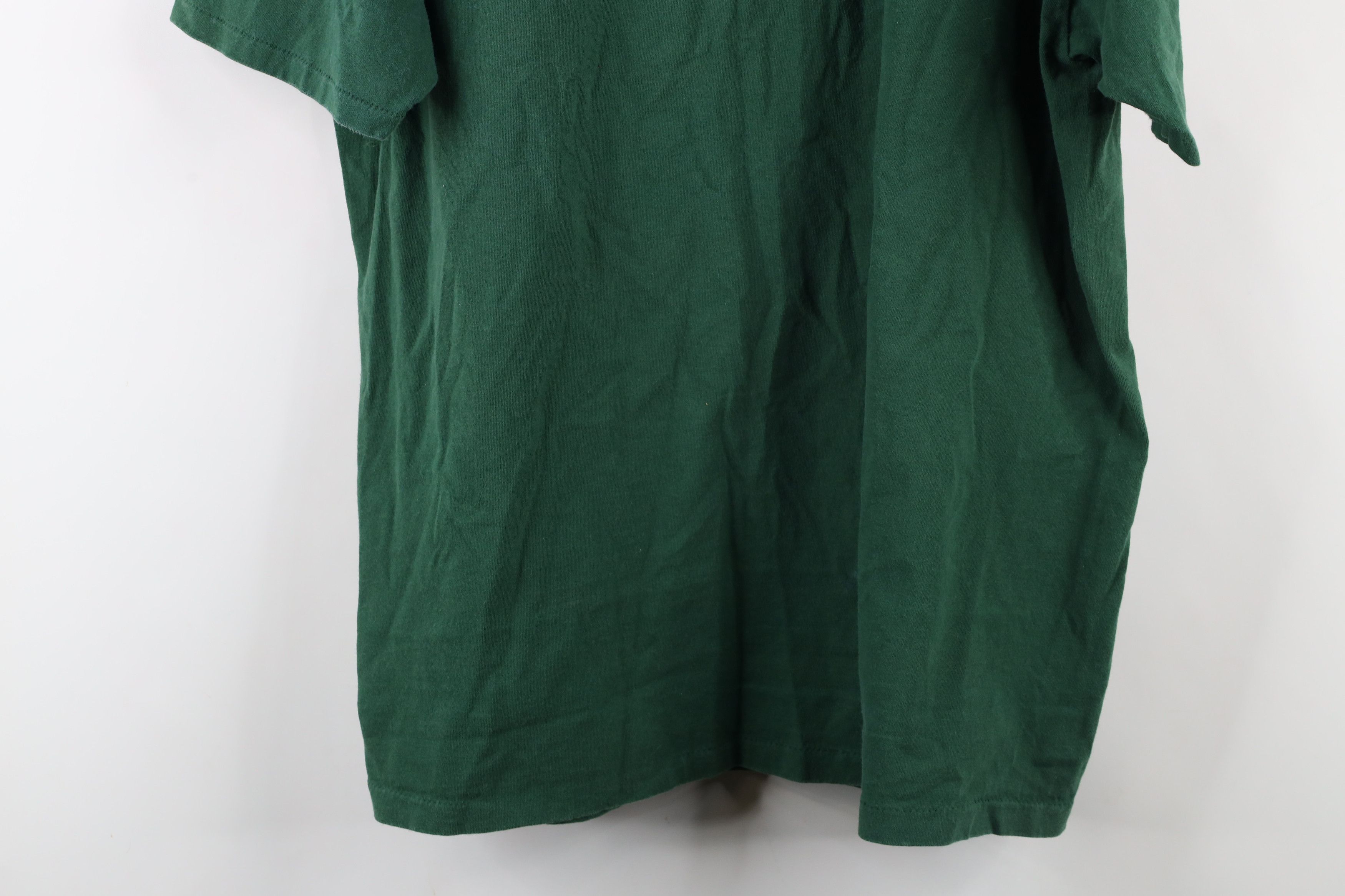 Vintage Vintage 90s Spell Canterbury New Hampshire T-Shirt Green USA Size US XL / EU 56 / 4 - 13 Thumbnail