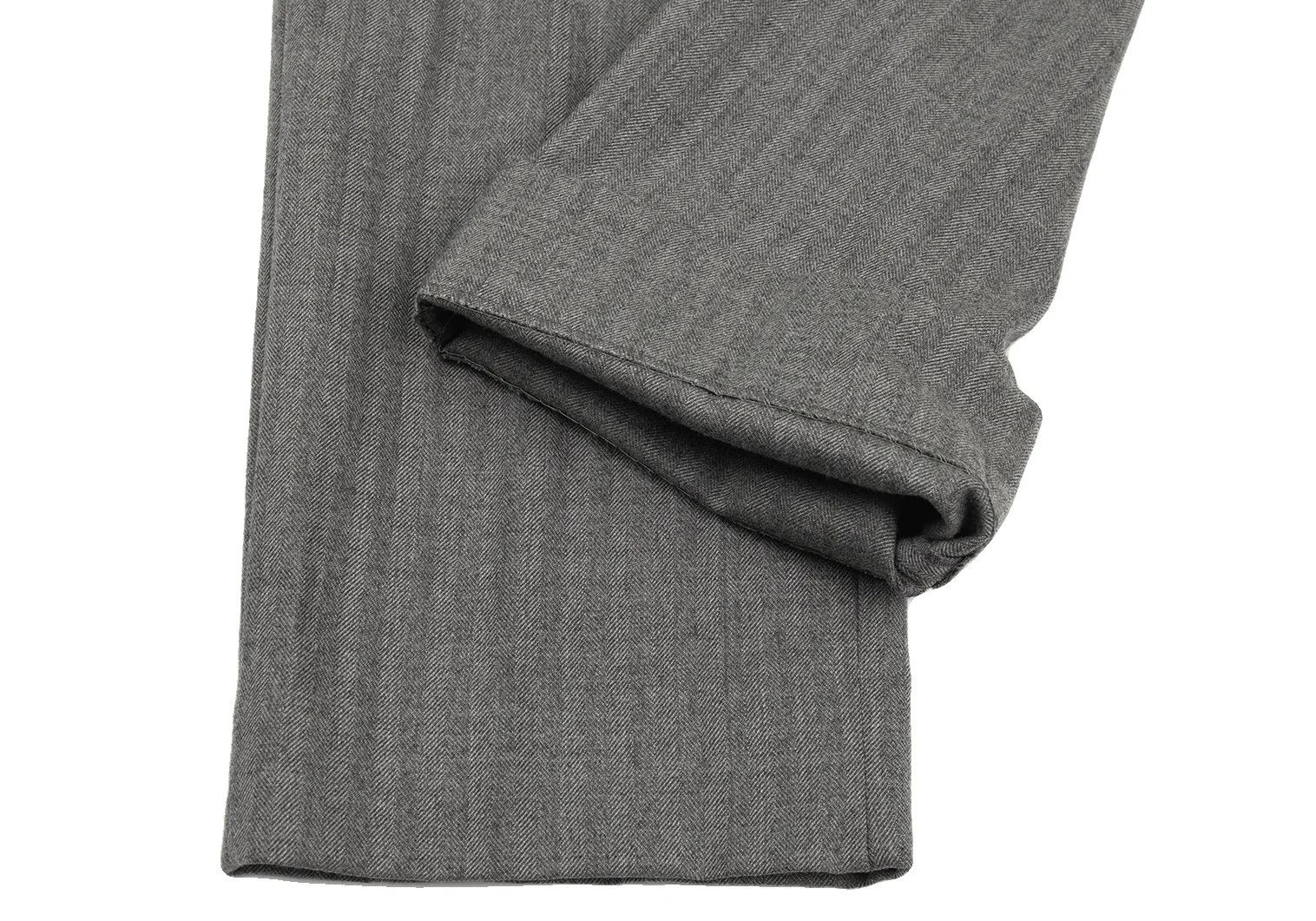 Maison Margiela Wool Herringbone Pants in Gray Size 44 Size US 28 / EU 44 - 12 Thumbnail