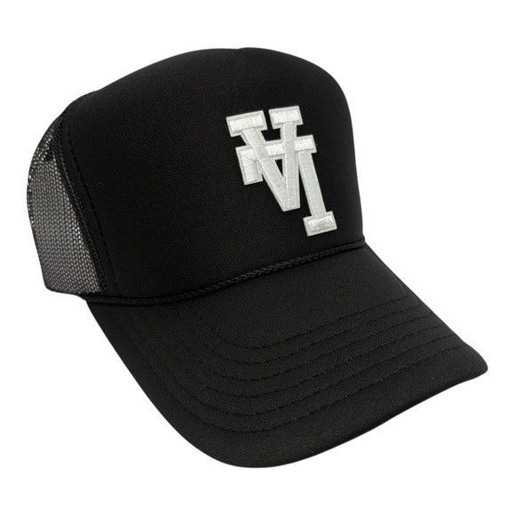 Vintage LA DODGERS BLACK HIGH CROWN TRUCKER SNAPBACK VINTAGE Size ONE SIZE - 1 Thumbnail
