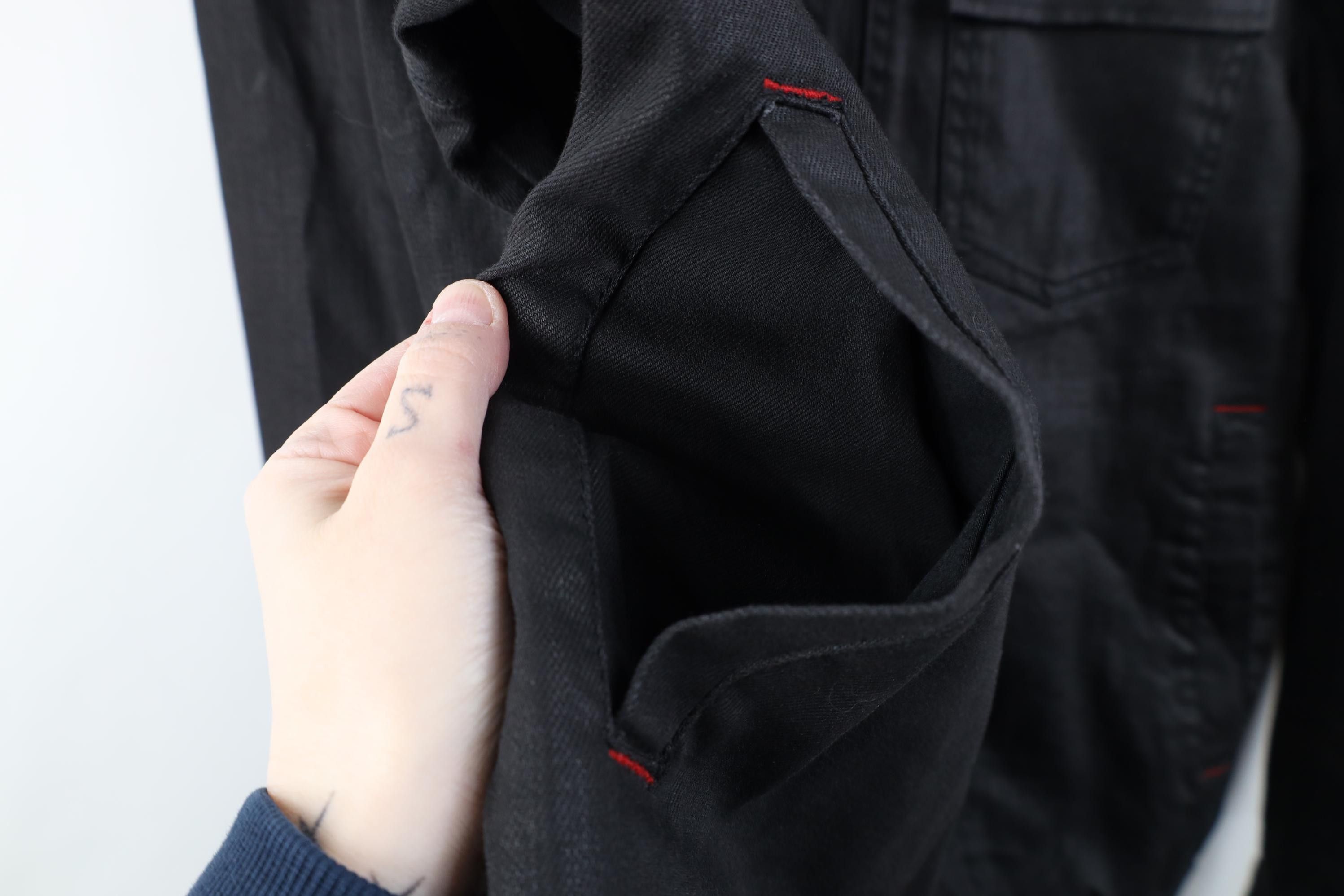 Ecko Unltd. Vintage Y2K Ecko Cotton Denim Jean Trucker Jacket Black Size US XXL / EU 58 / 5 - 7 Thumbnail