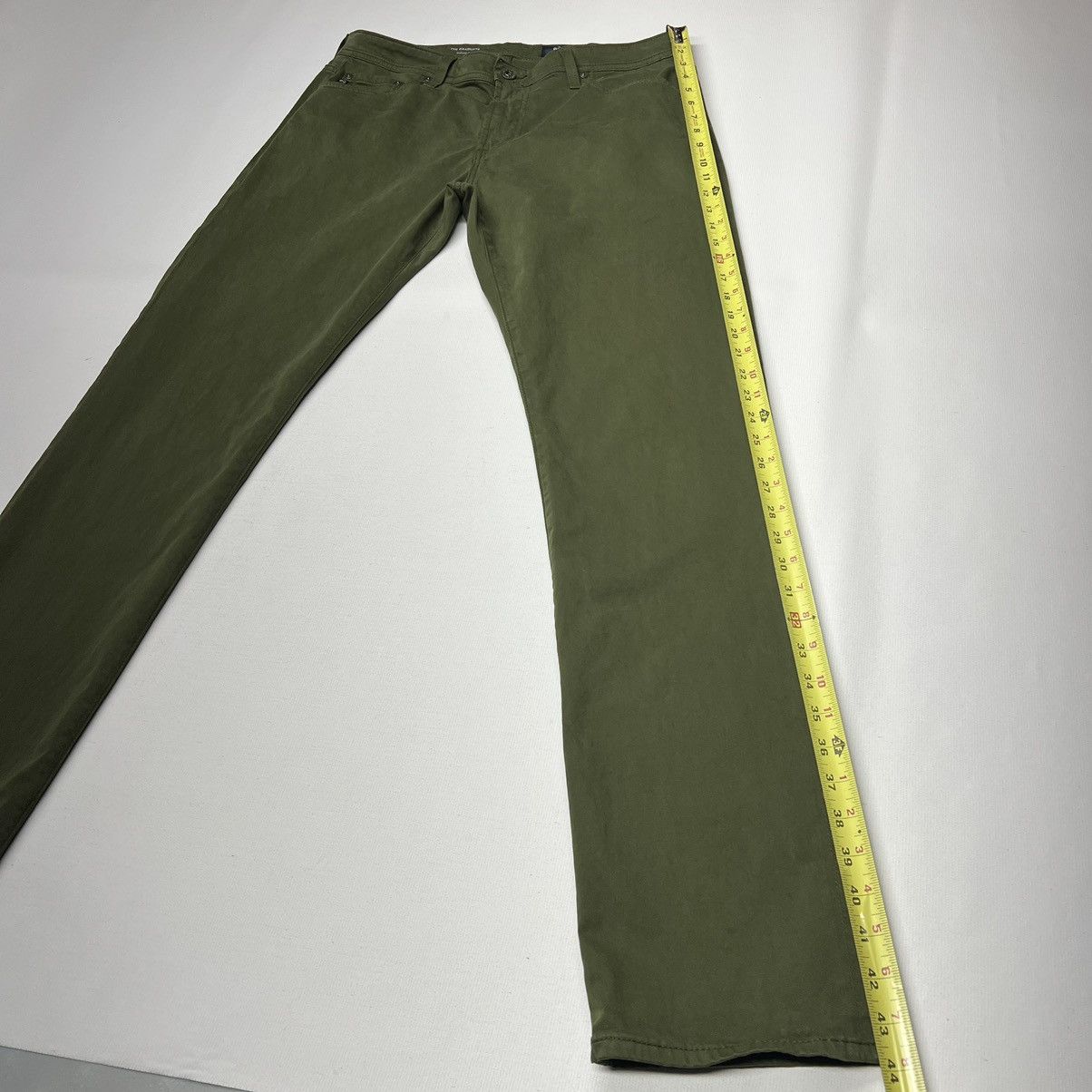 AG Adriano Goldschmied AG Adriano Goldschmied Pants Green The Graduate Tailored Leg Size US 33 - 21 Thumbnail