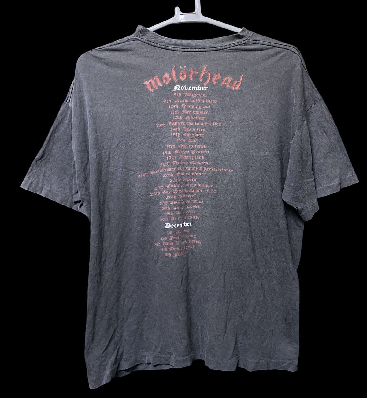 Vintage Sunfaded Vintage MOTORHEAD Overnight Sensation 1996 Size US XL / EU 56 / 4 - 2 Thumbnail
