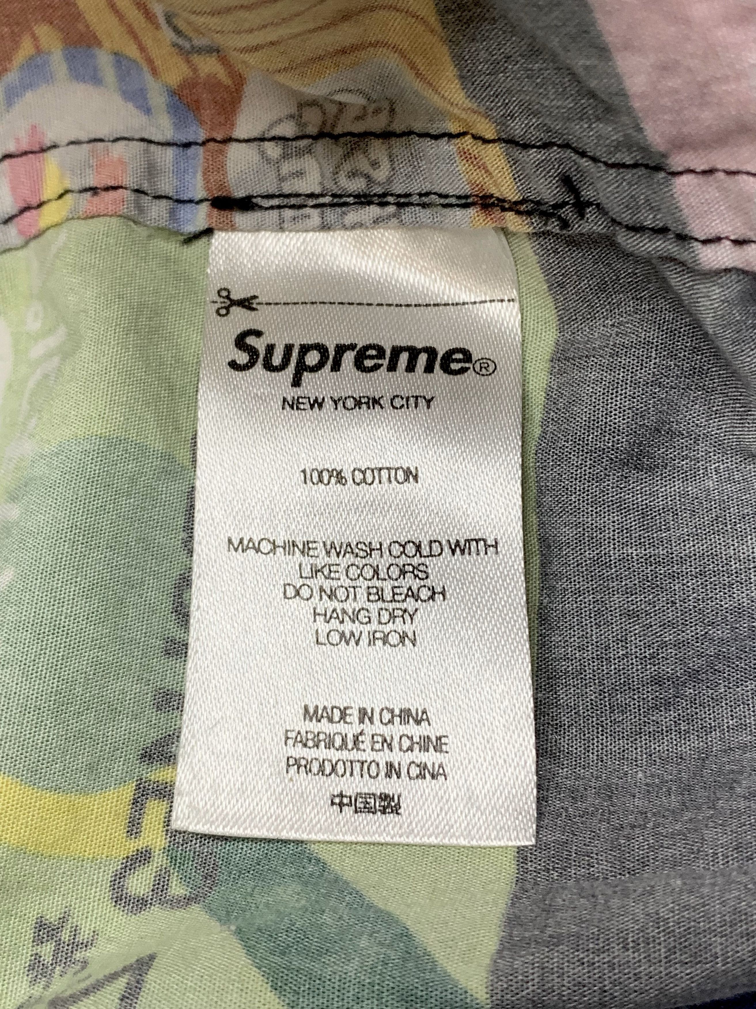 Supreme Supreme SS22 Credit Cards Shirt (M) Size US M / EU 48-50 / 2 - 3 Thumbnail