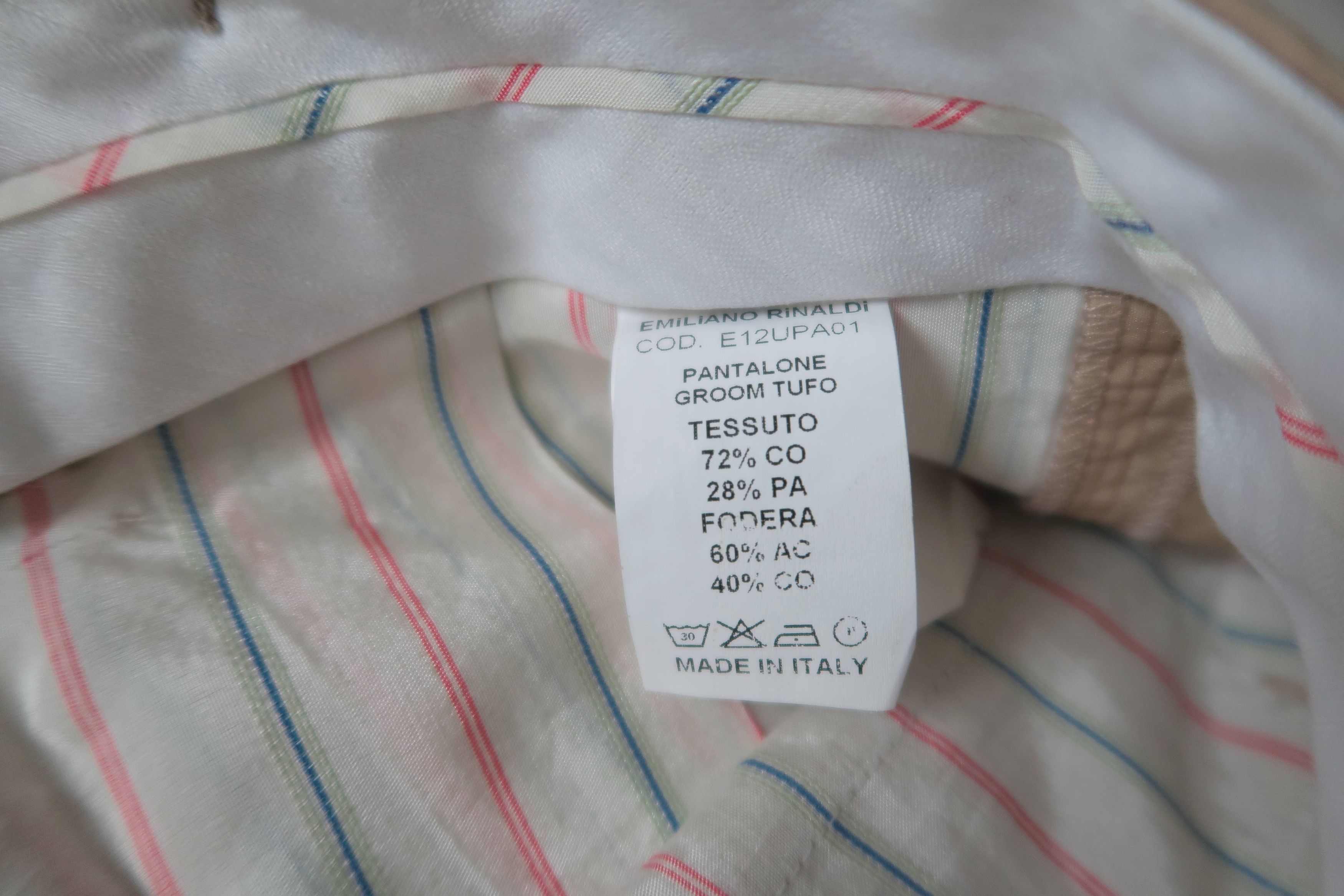 Emiliano Rinaldi Emiliano Rinaldi Italy “Paoi Groom” Two-Tone Tailored Shorts Size US 36 / EU 52 - 9 Thumbnail