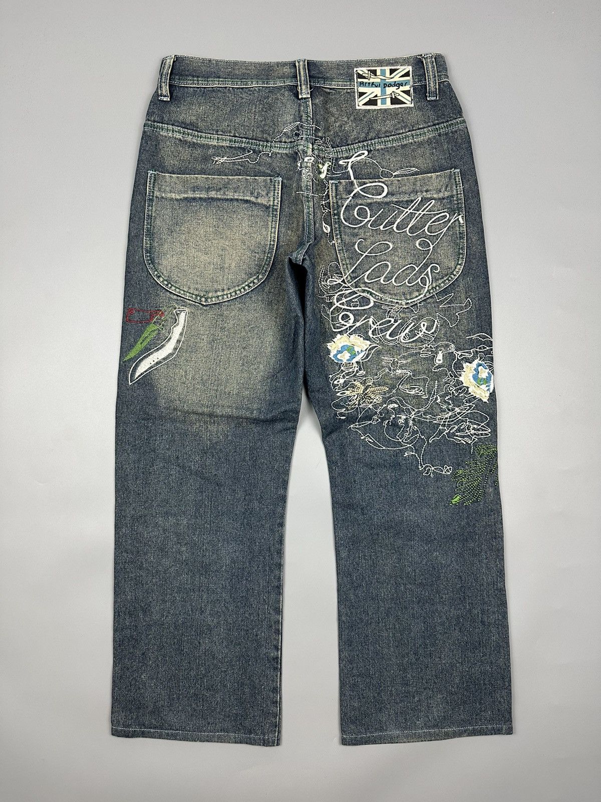 Fashion cutter jeans