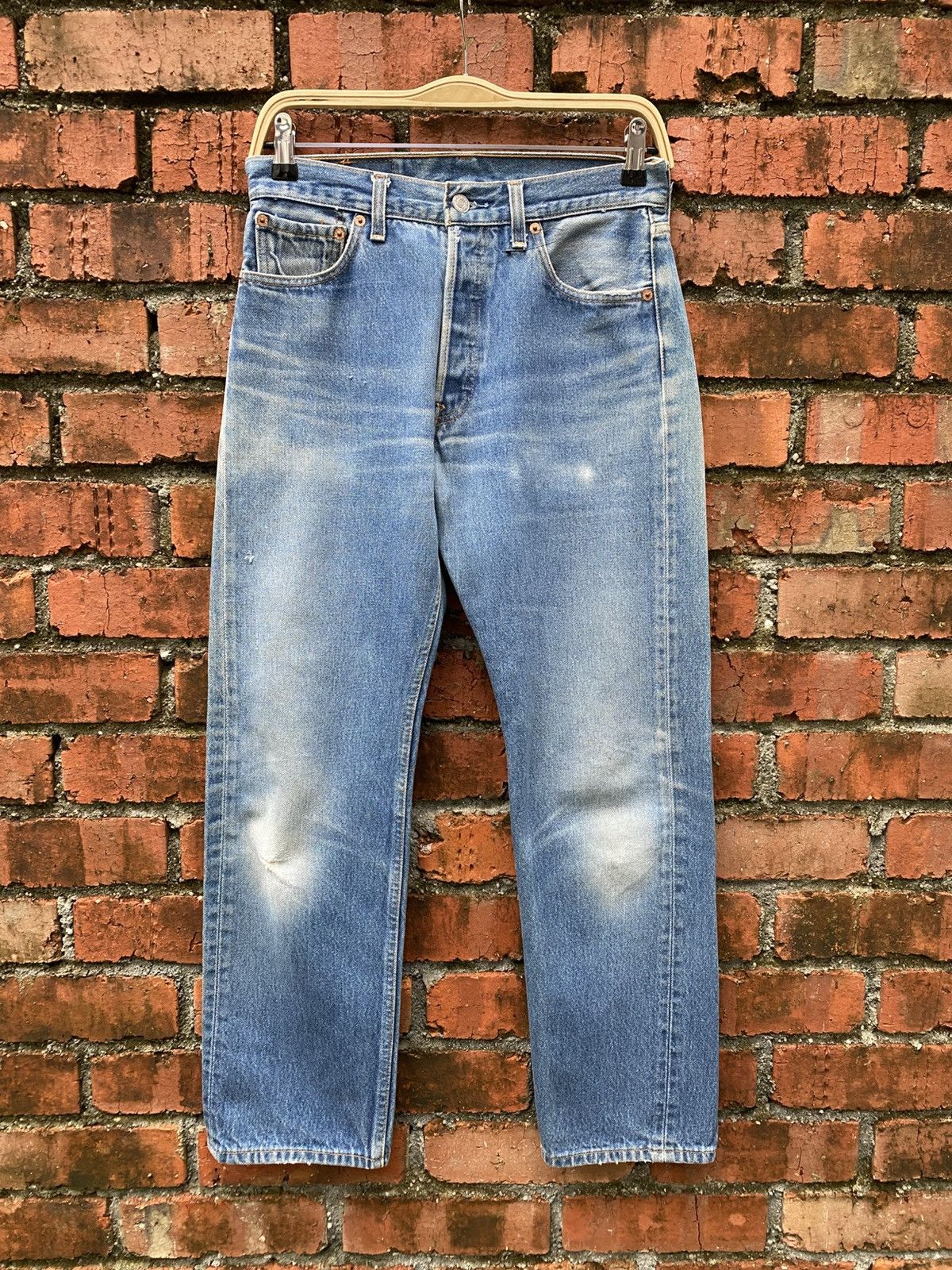Levi's × Levi's Vintage Clothing × Vintage W29x28 Vintage levi's 501xx made in MEXICO Size US 29 - 1 Thumbnail