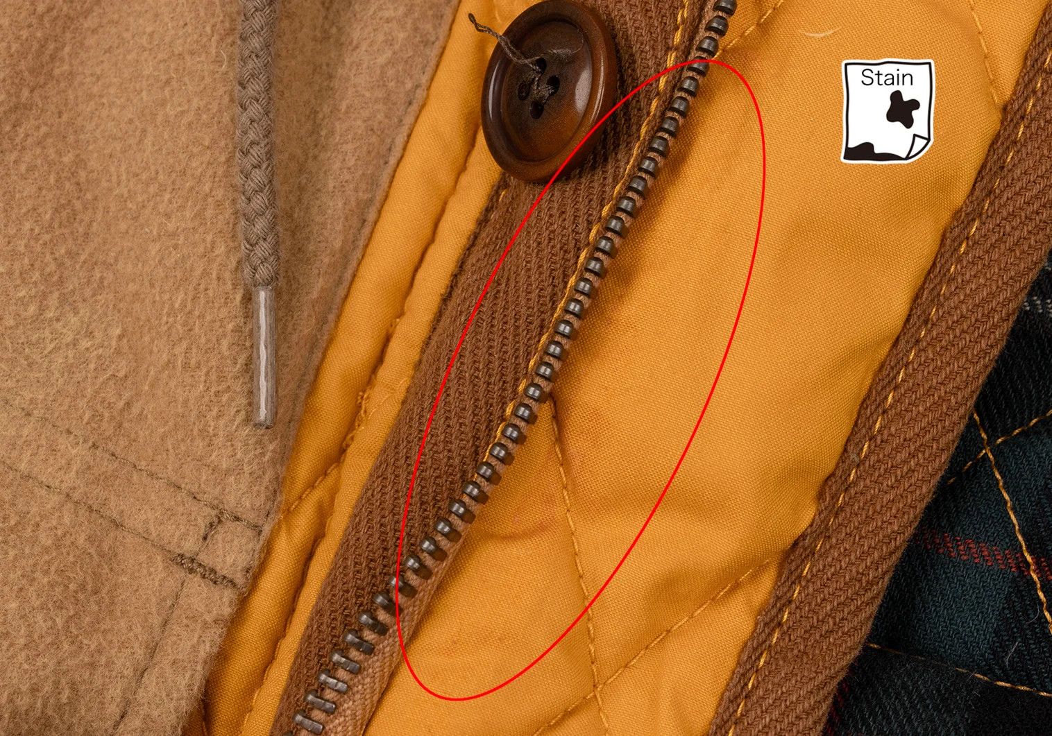 Junya Watanabe Quilted Down Hooded Jacket in Orange Brown XS Size US XS / EU 42 / 0 - 11 Thumbnail