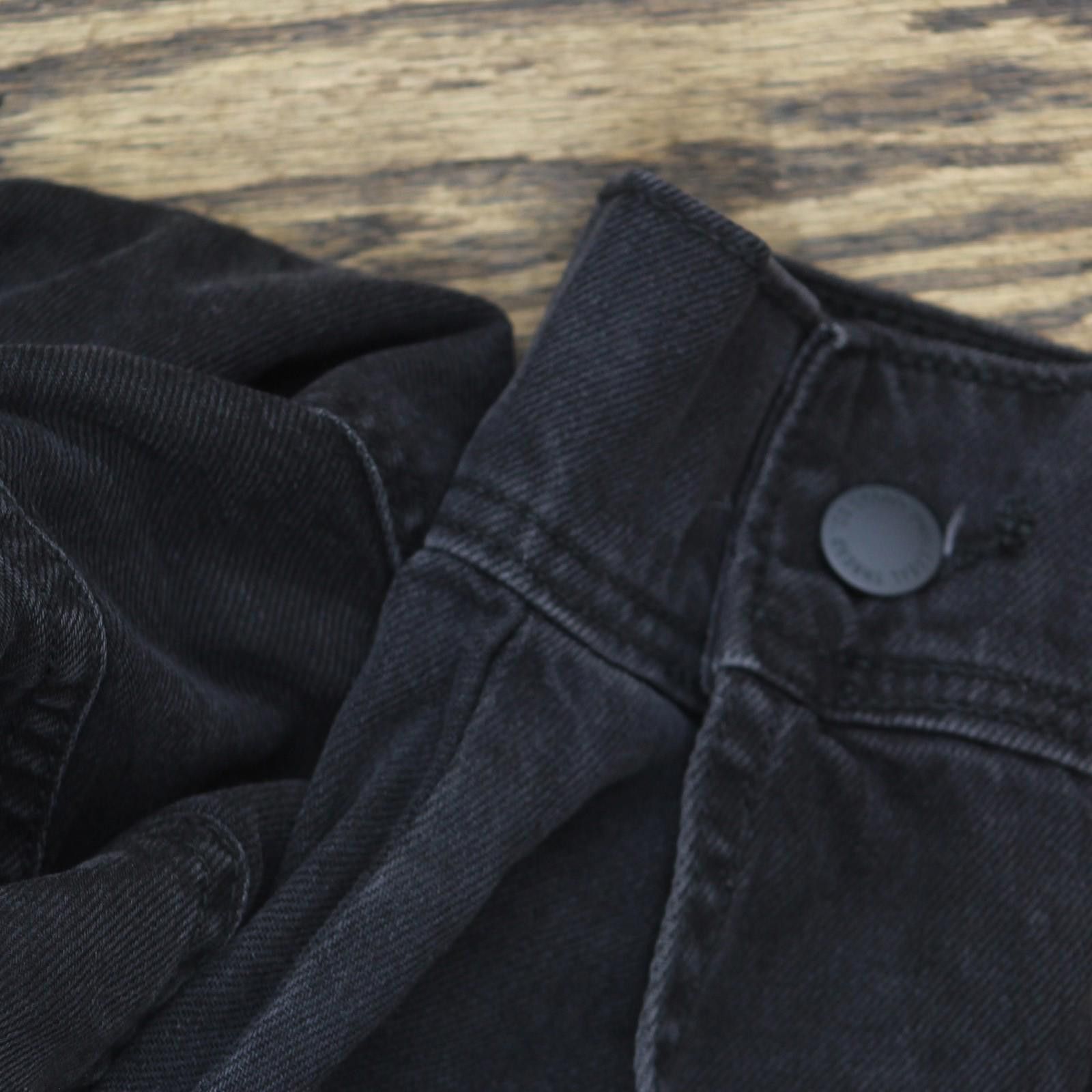 Other New Universal Thread Utility Baggy Denim Jumpsuit Black 17 Size 30" / US 8 / IT 44 - 4 Thumbnail