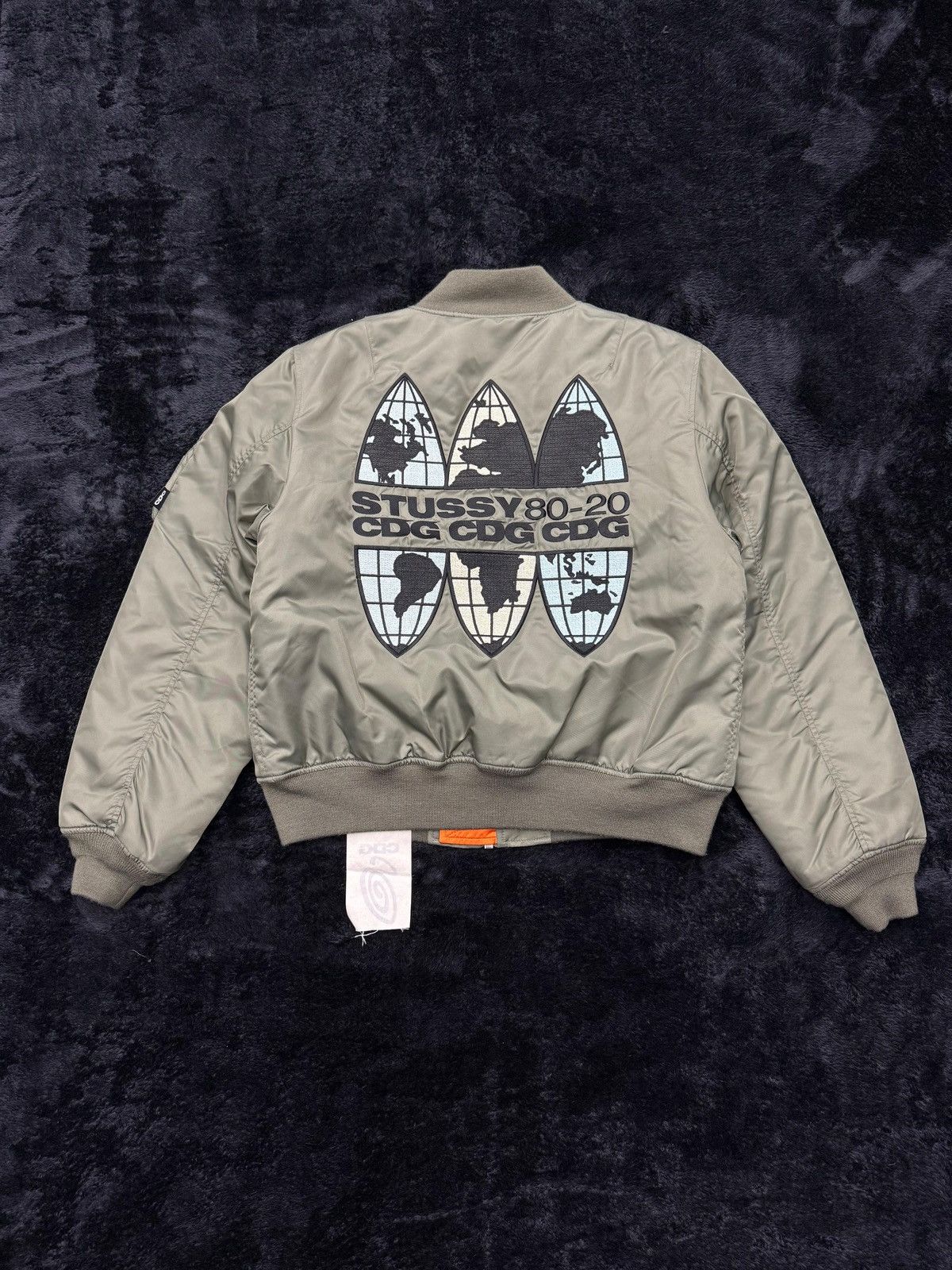 Stussy Cdg Jacket | Grailed