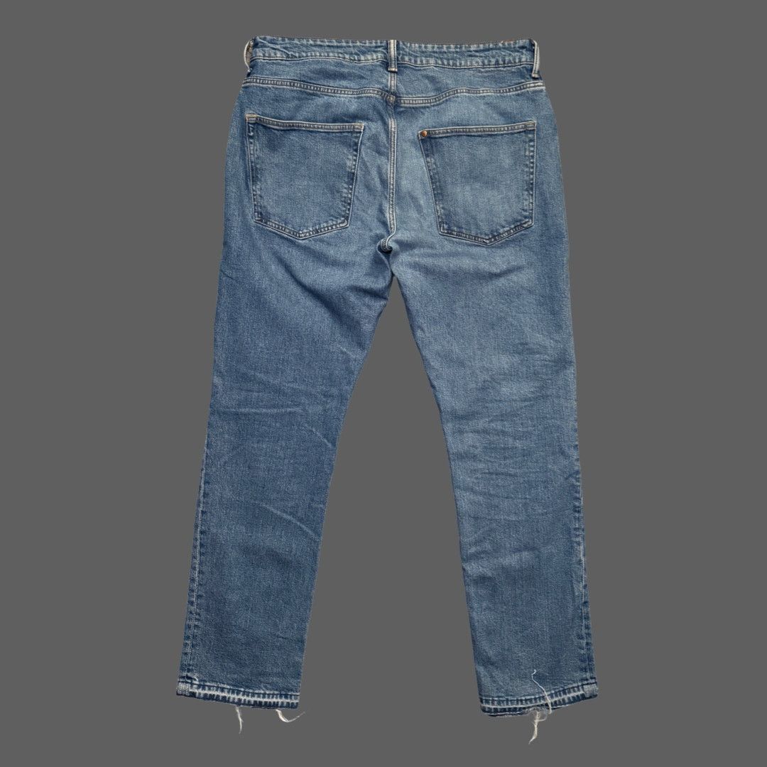 H&M H&M Regular Fit Blue Denim Jeans Men's Size 36x32 Size US 36 / EU 52 - 7 Thumbnail
