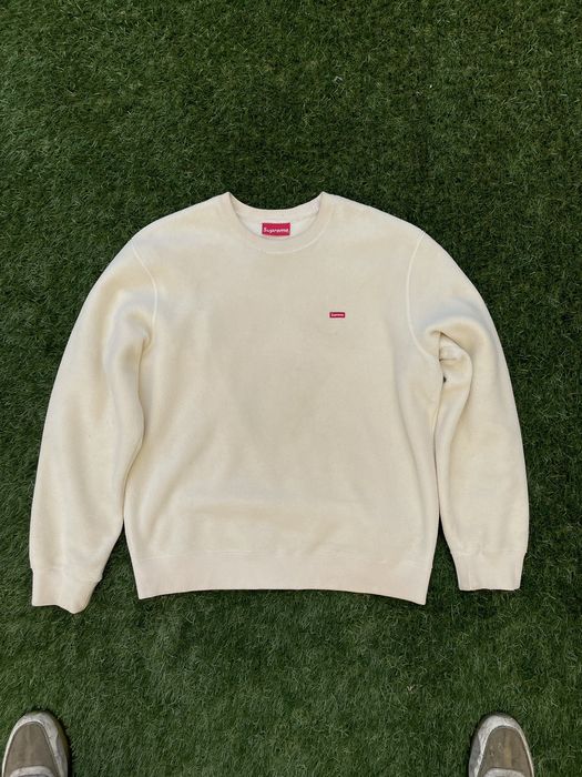 Supreme Supreme small box logo polartec pullover sweatshirt | Grailed