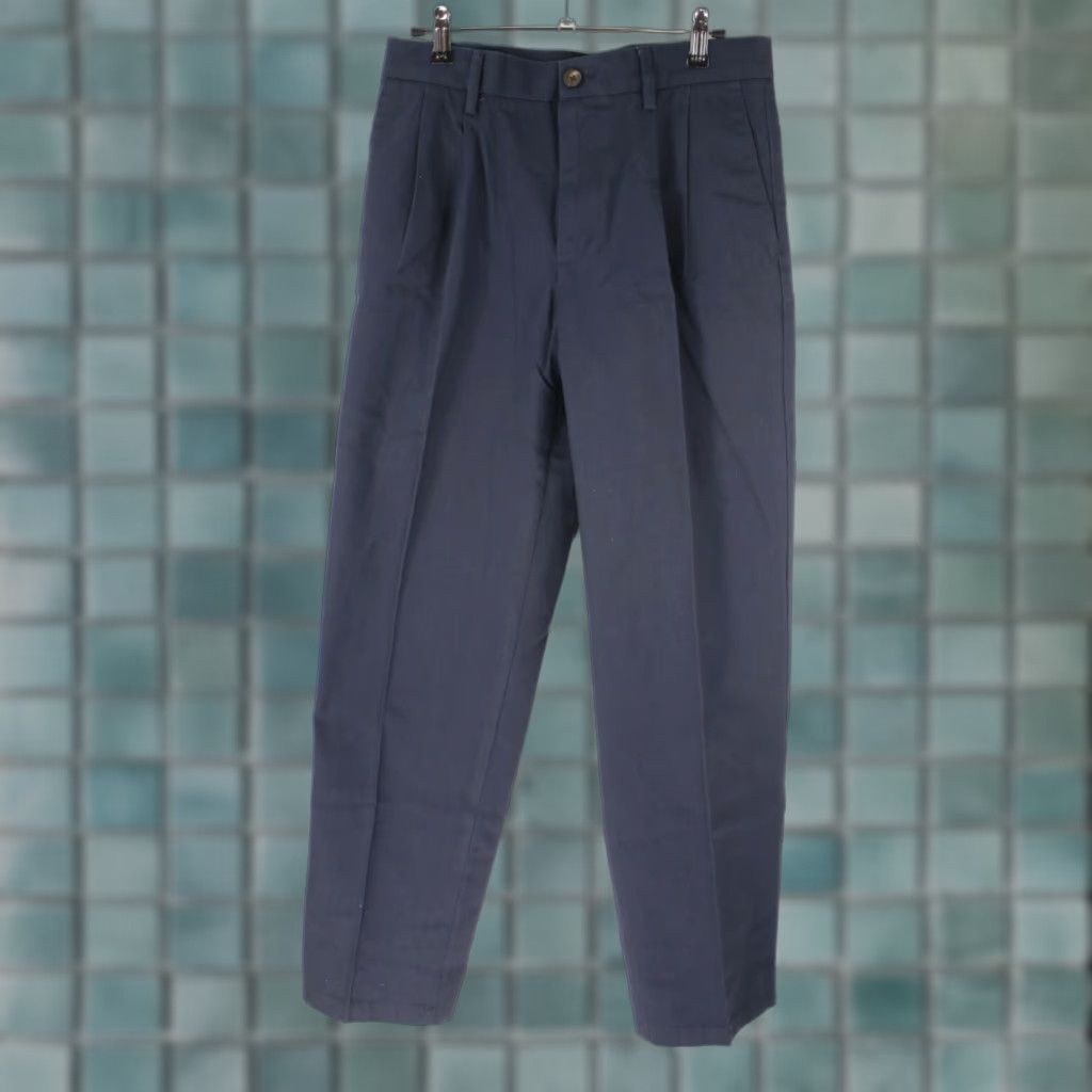 Essentials Amazon Essentials Mens Slim Fit Flat Front Chino Dress Pant Size 29 Blue 29X30 Size US 29 - 1 Thumbnail
