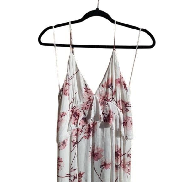 Other Cotton Candy Boho Romantic Feminine Floral Maxi Dress Sz M R Size M / US 6-8 / IT 42-44 - 5 Thumbnail