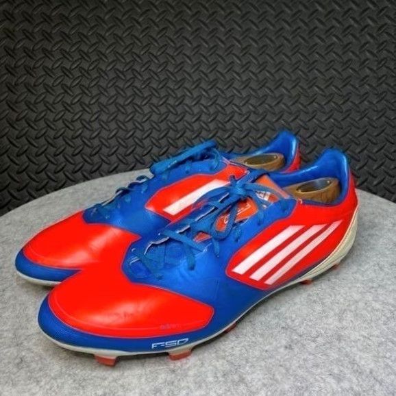 Adidas Adidas Adizero F30 F50 FG G64865 Messi Red Blue Soccer Football Cleats Size 13 Mens Red Size US 13 / EU 46 - 2 Thumbnail