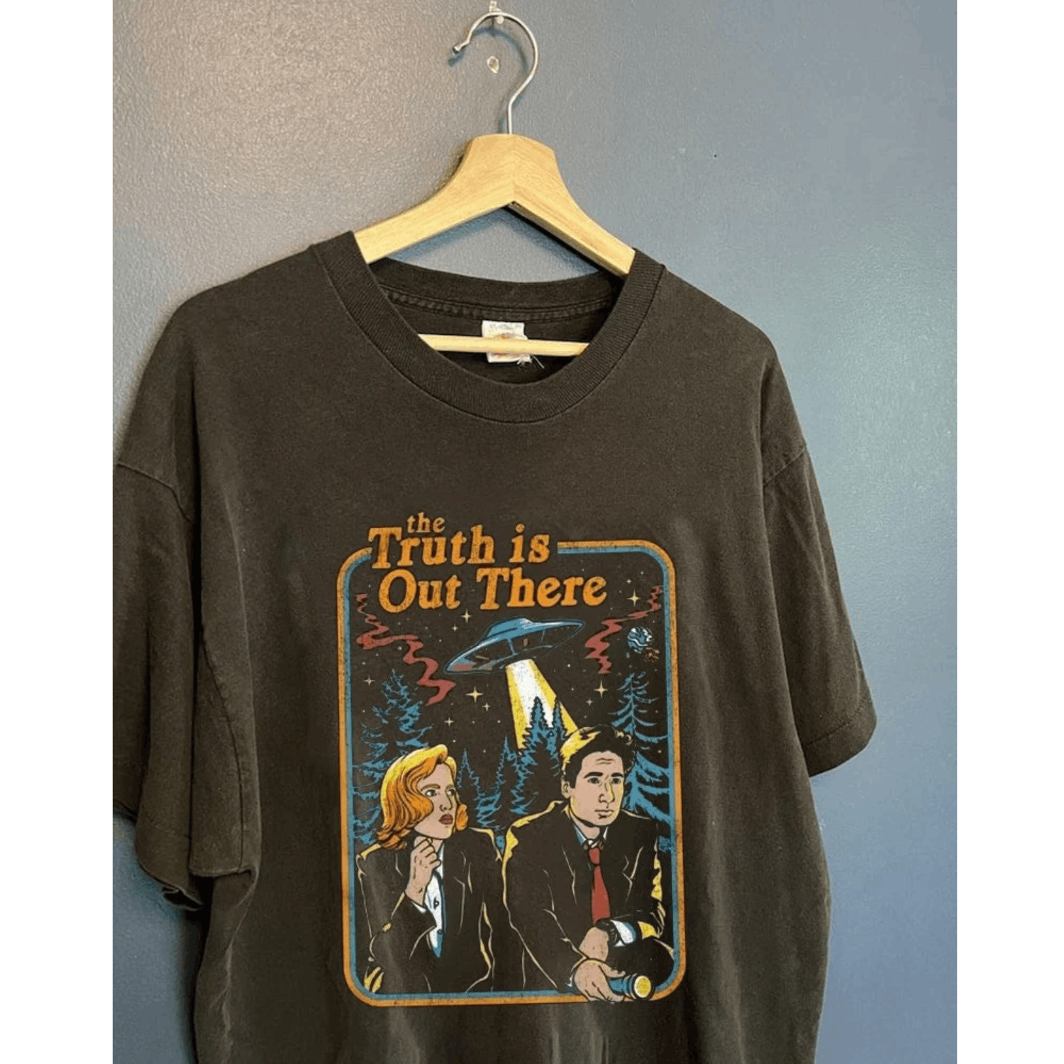 Vintage My X-Files Shirt, The truth is out there shirt Size US L / EU 52-54 / 3 - 1 Thumbnail