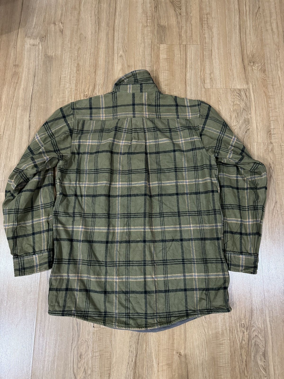 Carhartt × Vintage VINTAGE CARHARTT FLANEL SHIRT Size US L / EU 52-54 / 3 - 3 Thumbnail