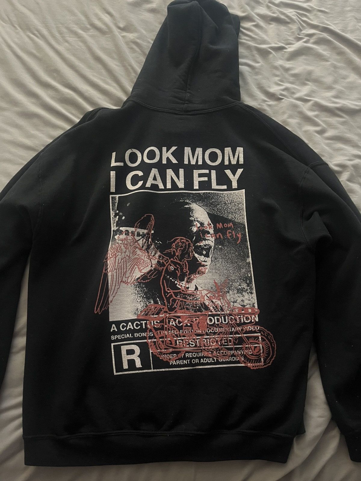 Travis Scott Look Mom I Can Fly Hoodie Size US L / EU 52-54 / 3 - 1 Thumbnail