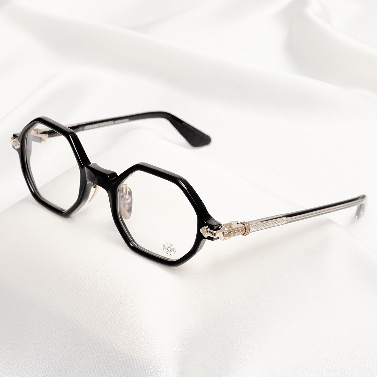 Chrome Hearts CHROME HEARTS CLITCO-A BLACK GLASSES Size ONE SIZE - 2 Thumbnail
